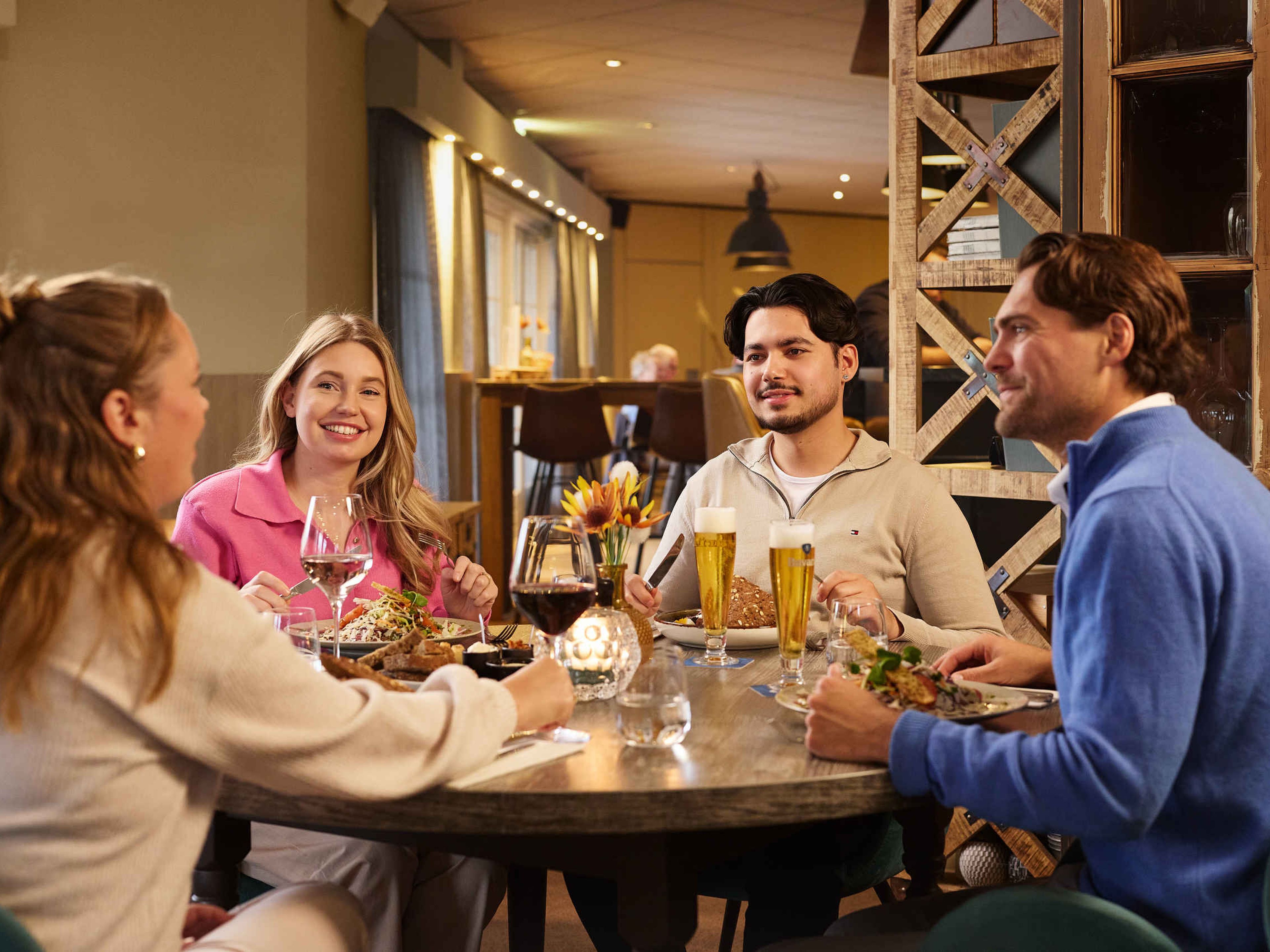 Lunch of diner bij restaurant De Hooghe Bergh bij Golf de Gulbergen