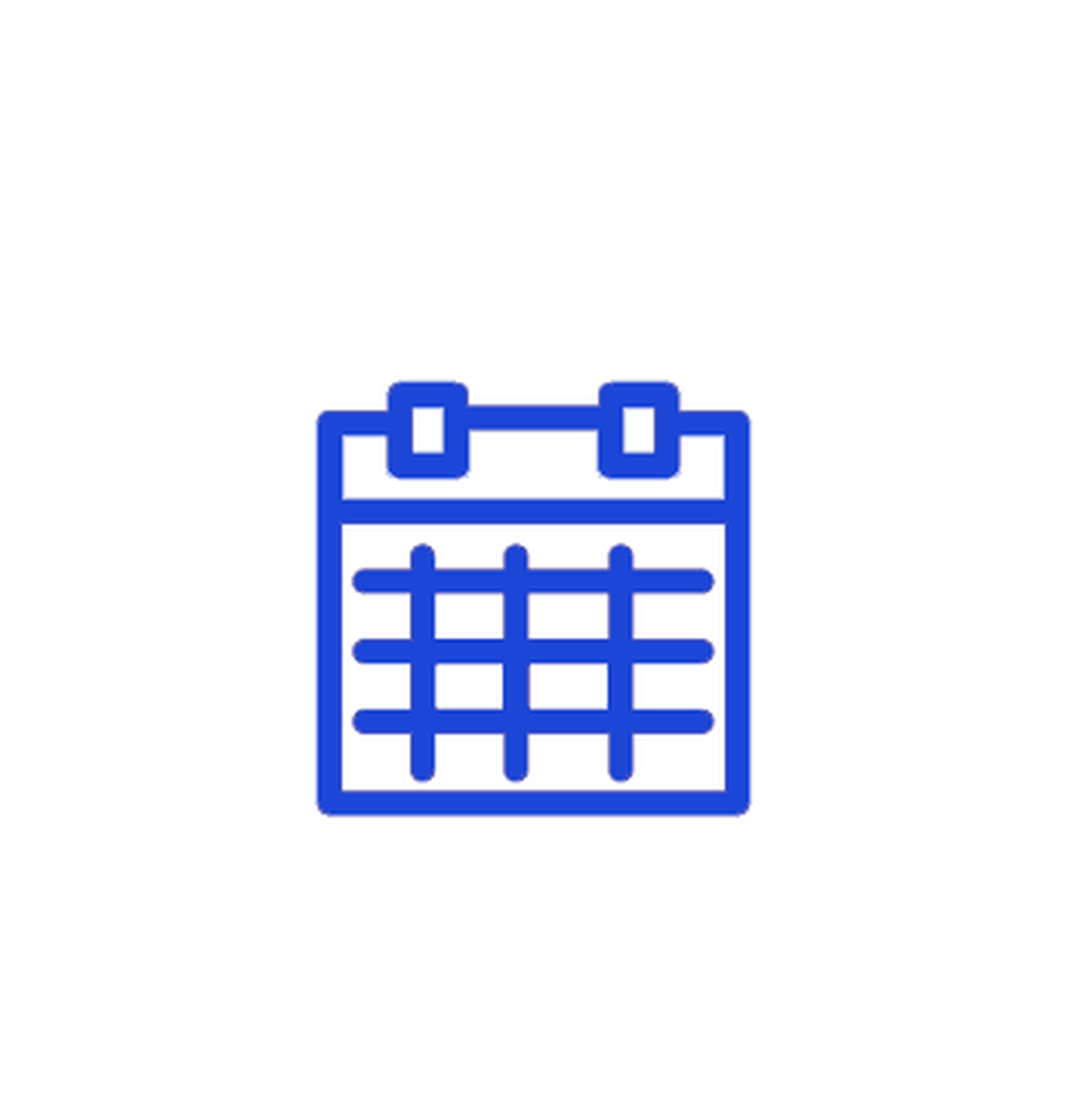 Light Safari kalender wit blauw