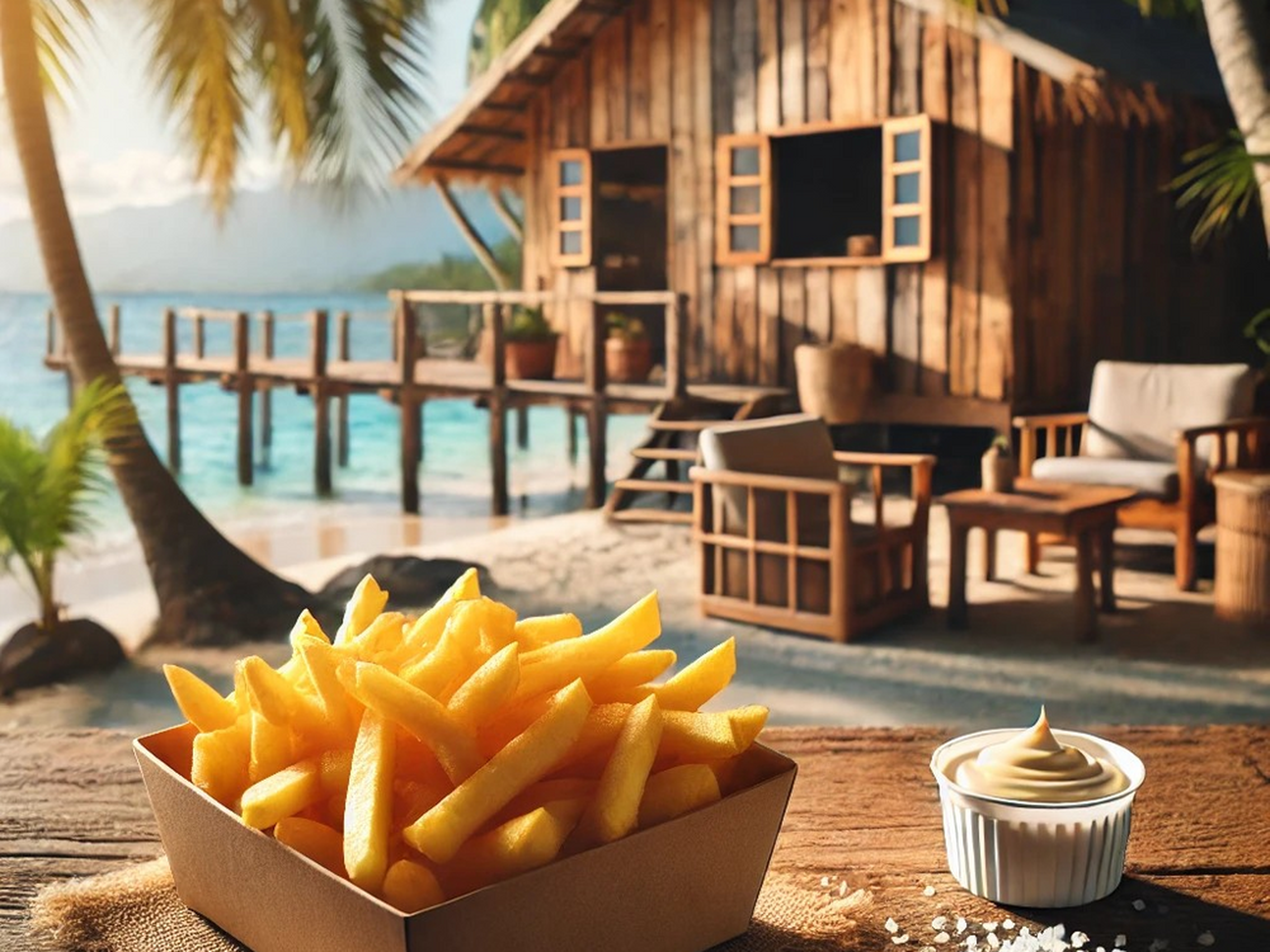 Frietje bij Speelland Indoor Beekse Bergen