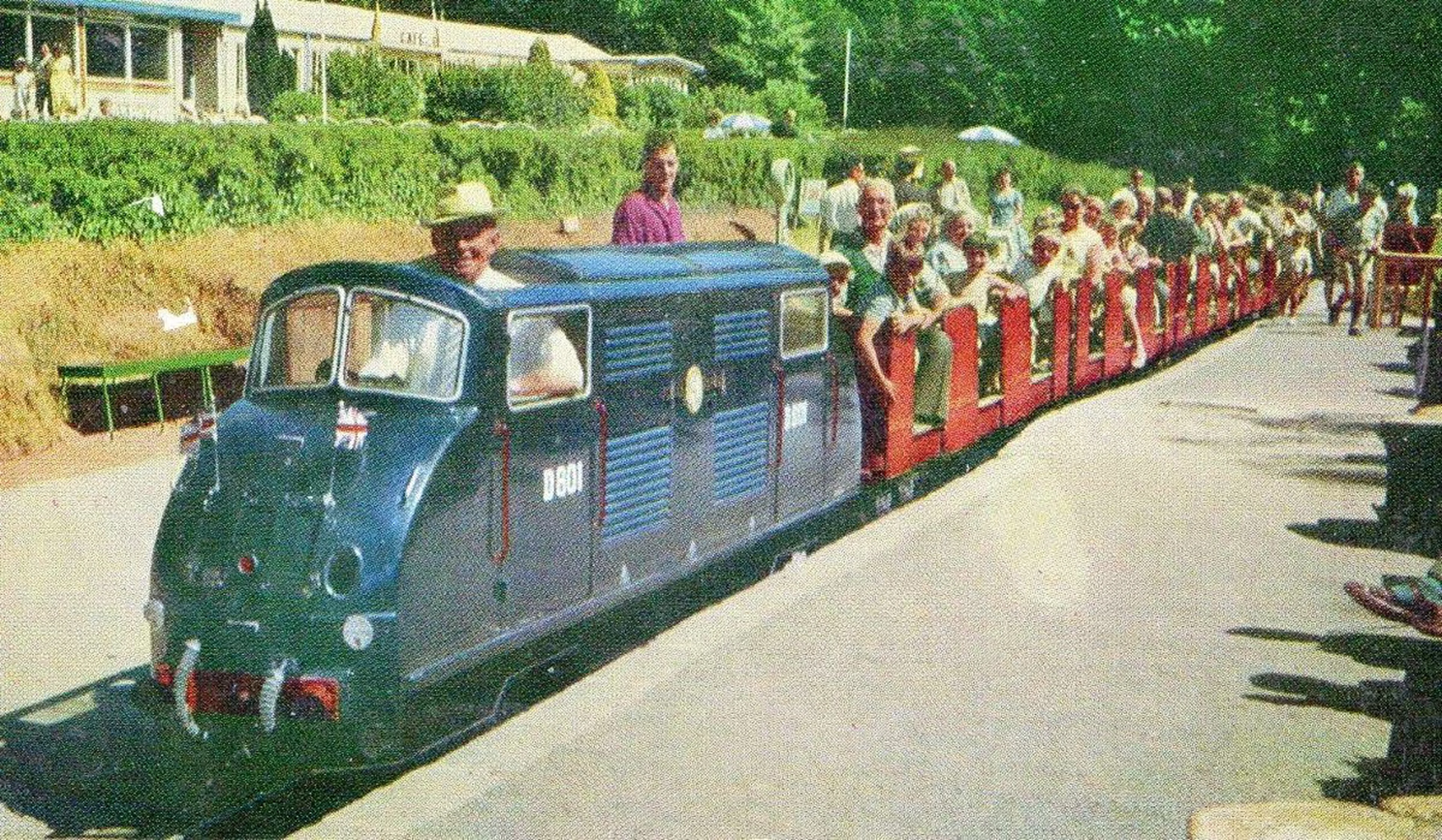 Paignton Zoo's miniature railway 'Jungle Express' arrived in 1940 with Chessington Zoo and Circus