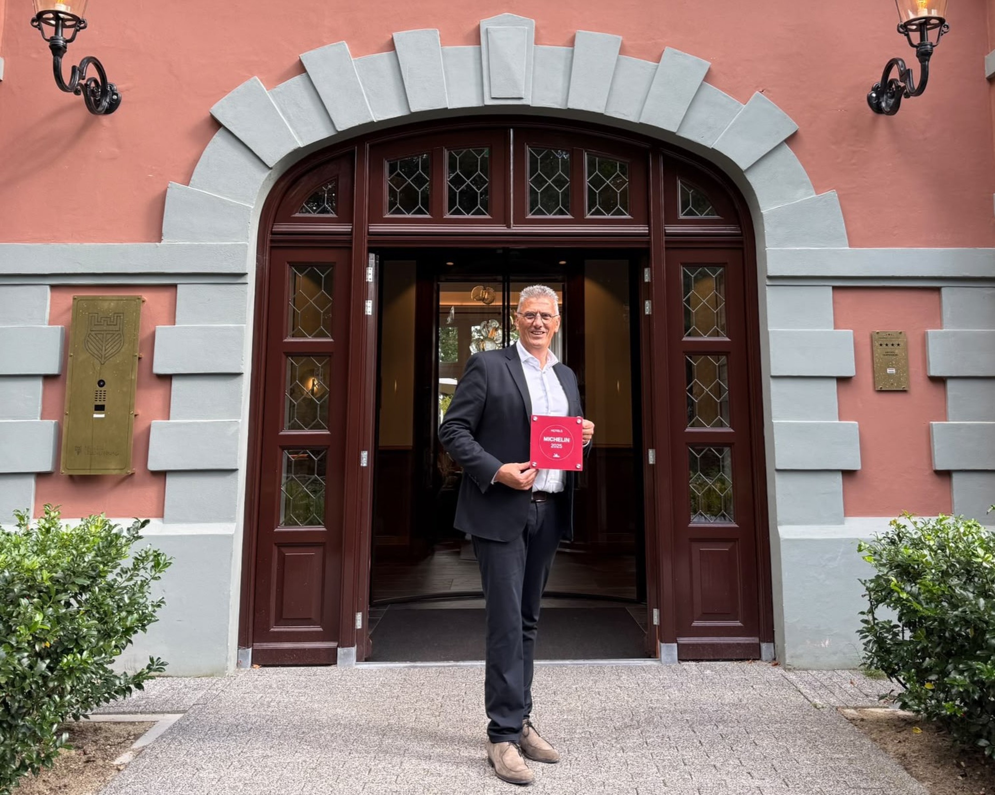 General Manager Henk Werther Michelin Kasteel Steenenburg