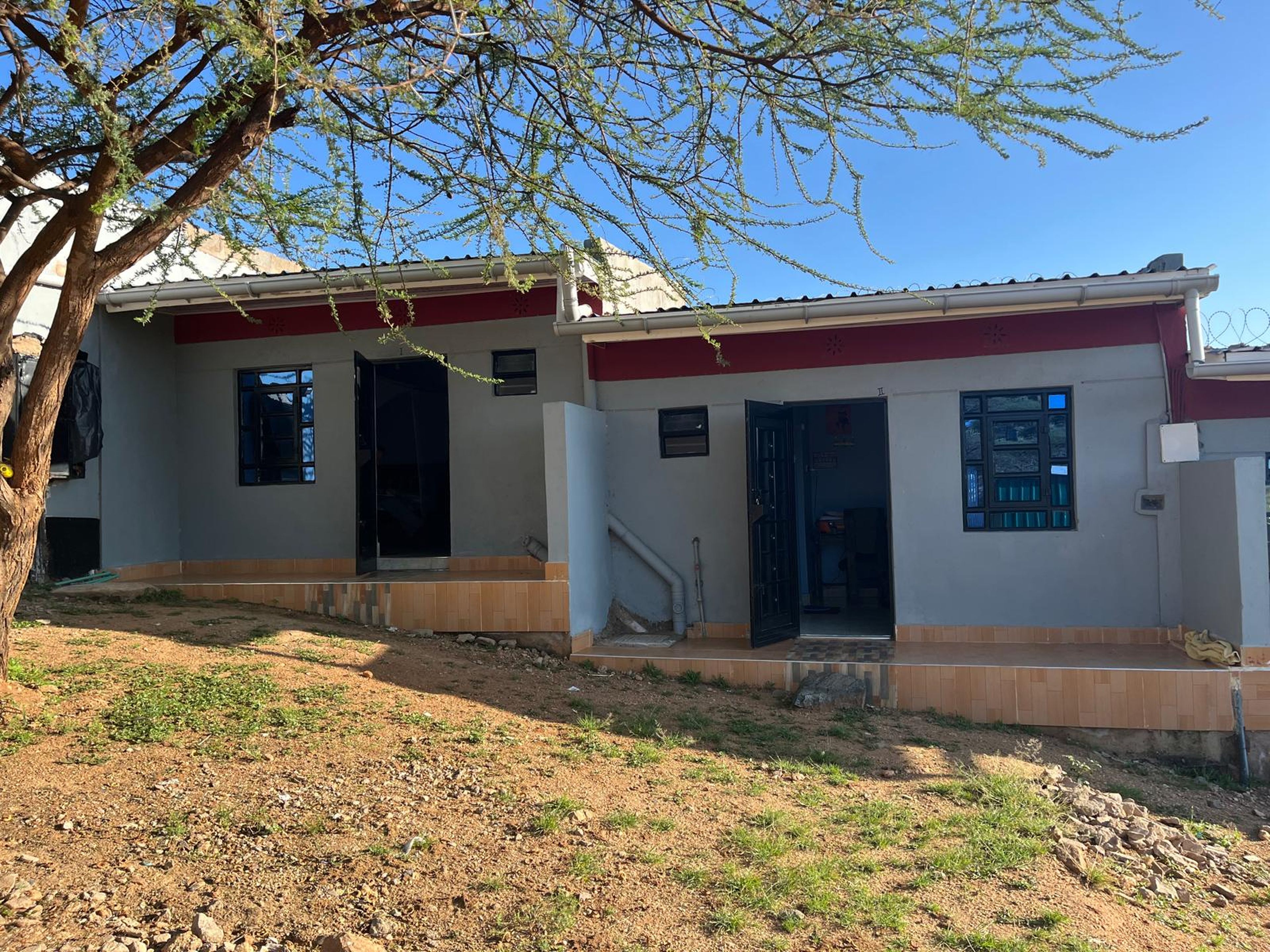 Het hotel waar Klaas-Jan en Yvonne verblijven.