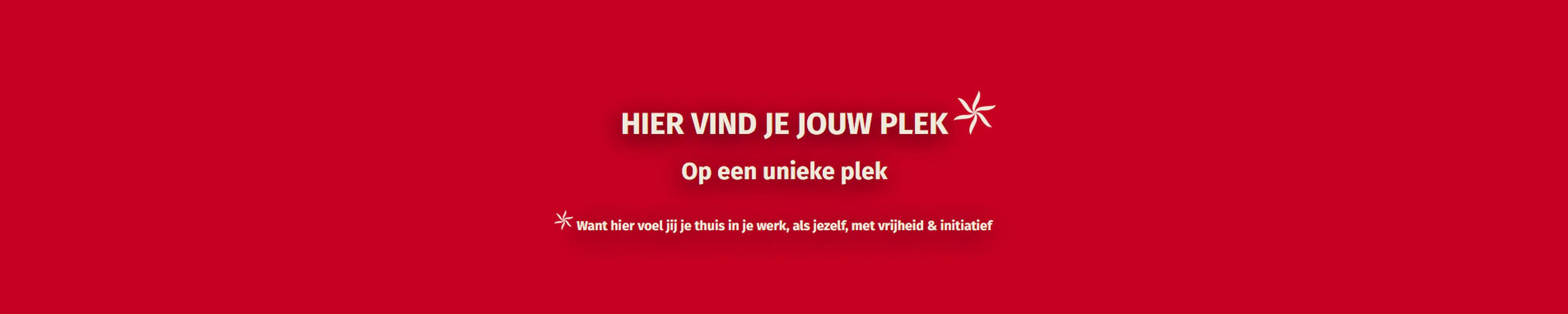 Een header met tekst
