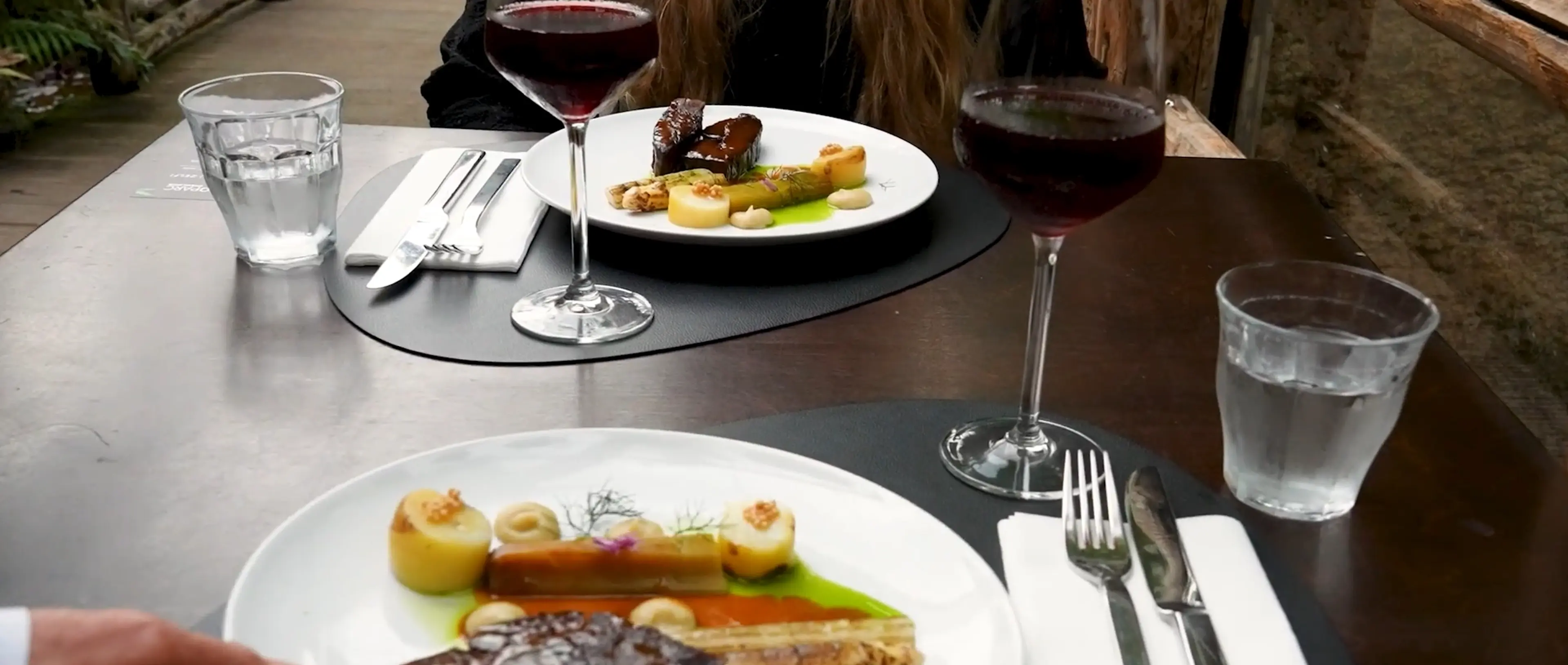 Een gerecht tijdens dinner at the zoo bij ZooParc Overloon