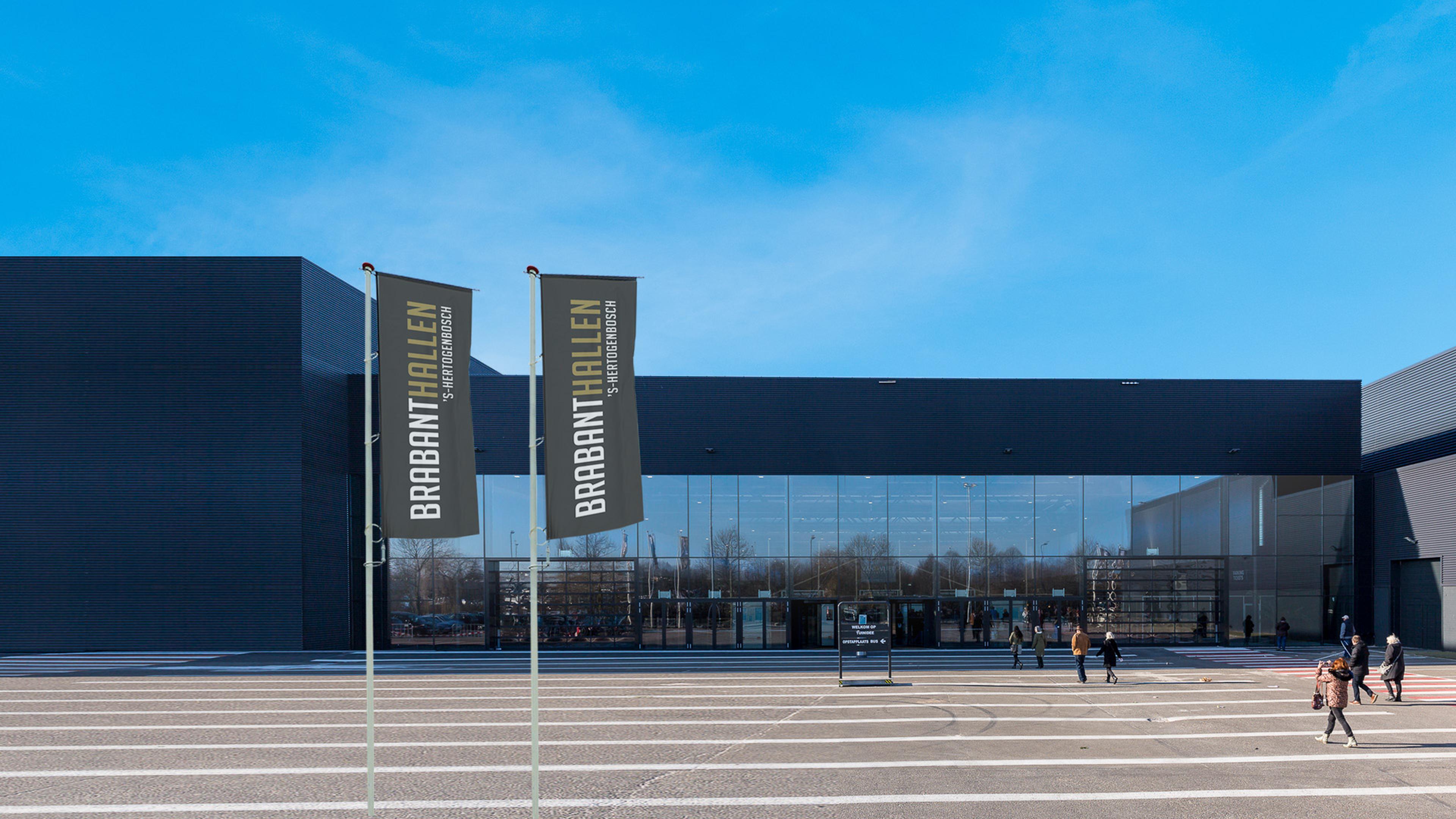 Ingang van de Brabanthallen 's Hertogenbosch
