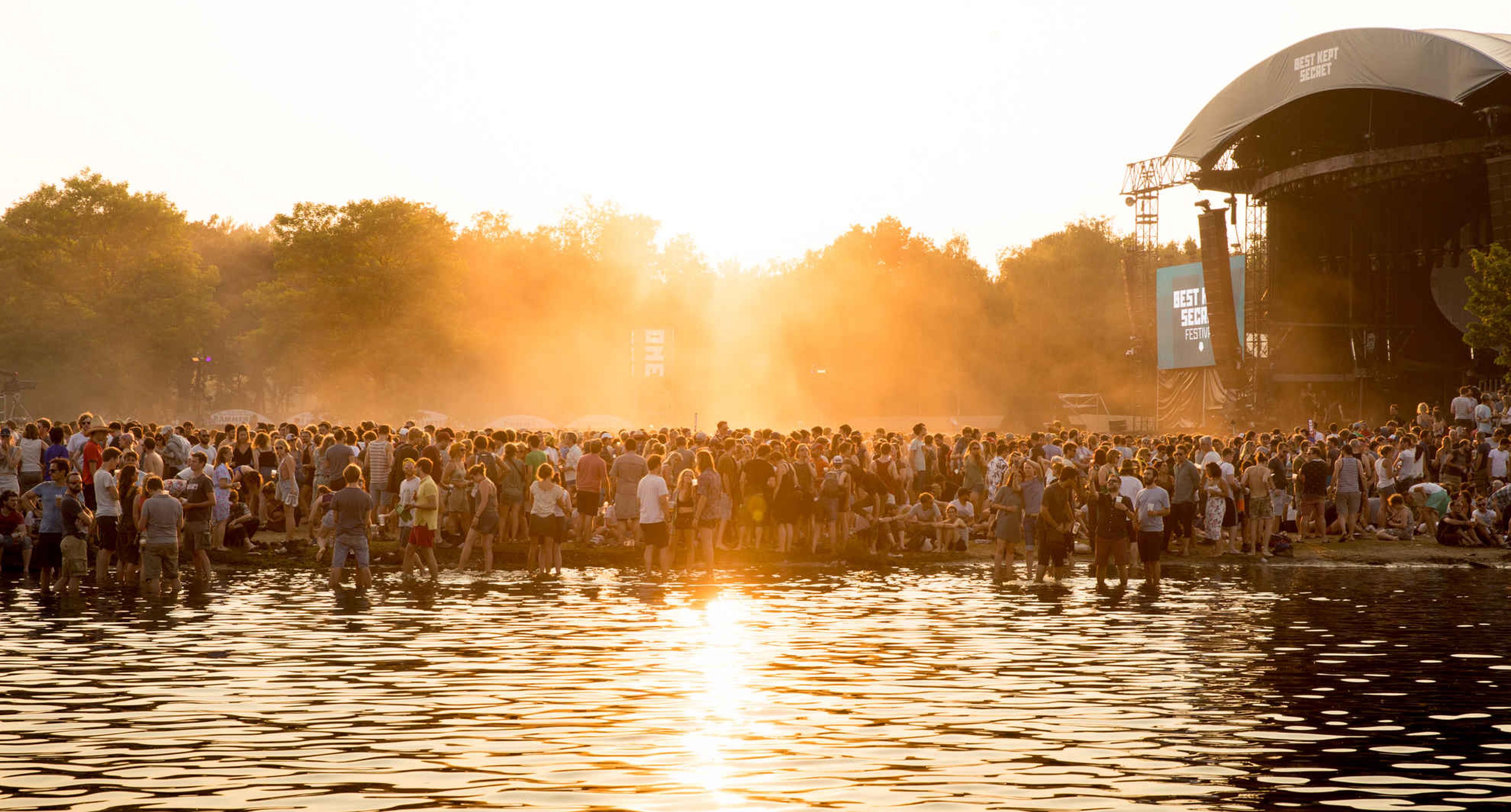 Festival bij het outdoor terrein van Beekse Bergen