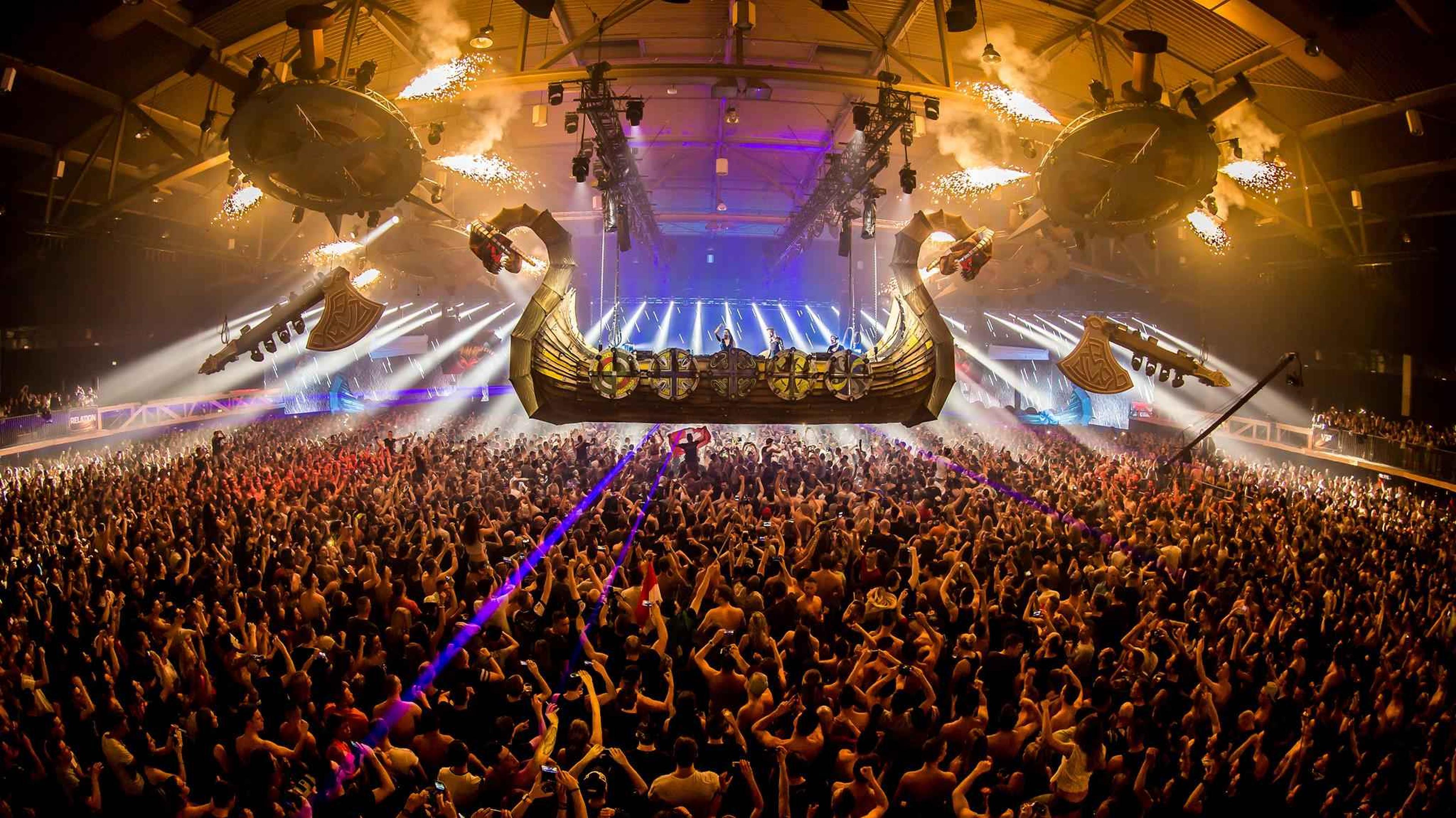 Masters of hardcore in de Brabanthallen in Den Bosch