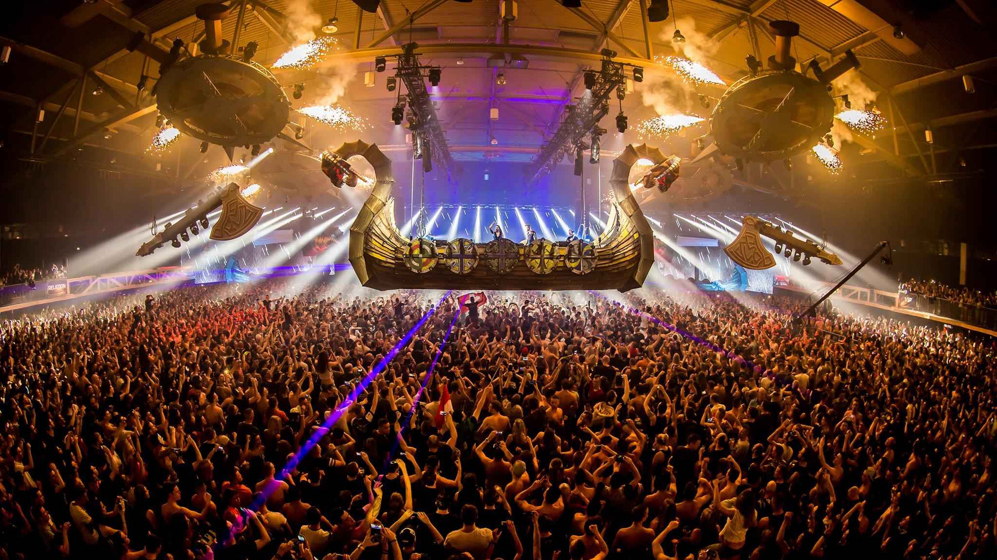 Masters of hardcore in de Brabanthallen in Den Bosch