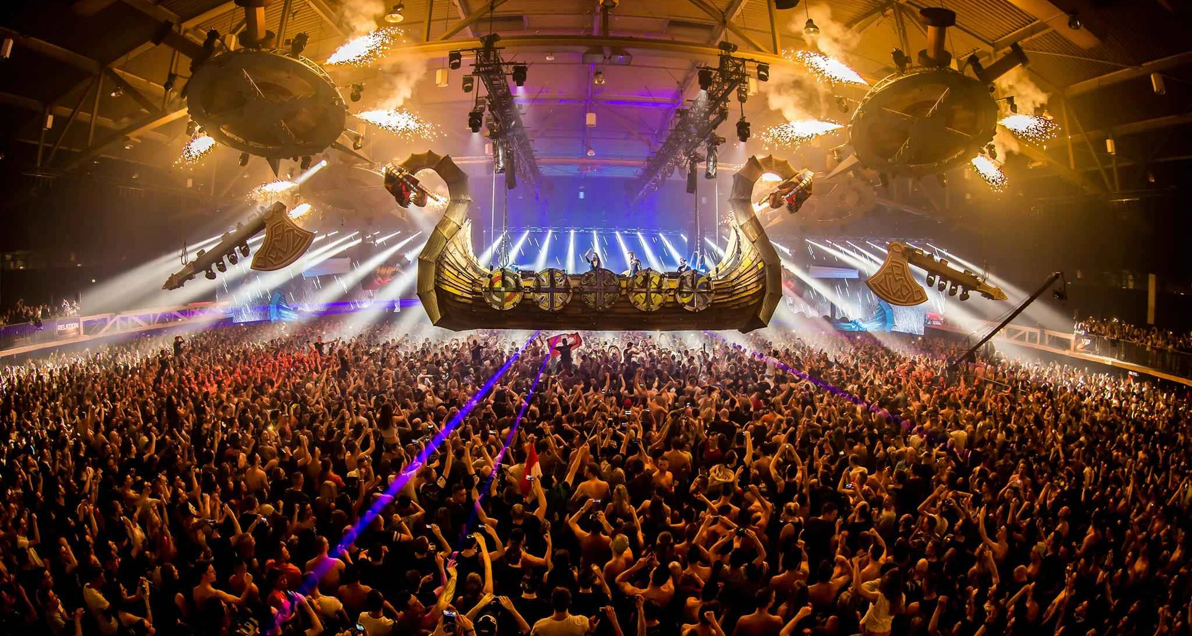 Masters of hardcore in de Brabanthallen in Den Bosch