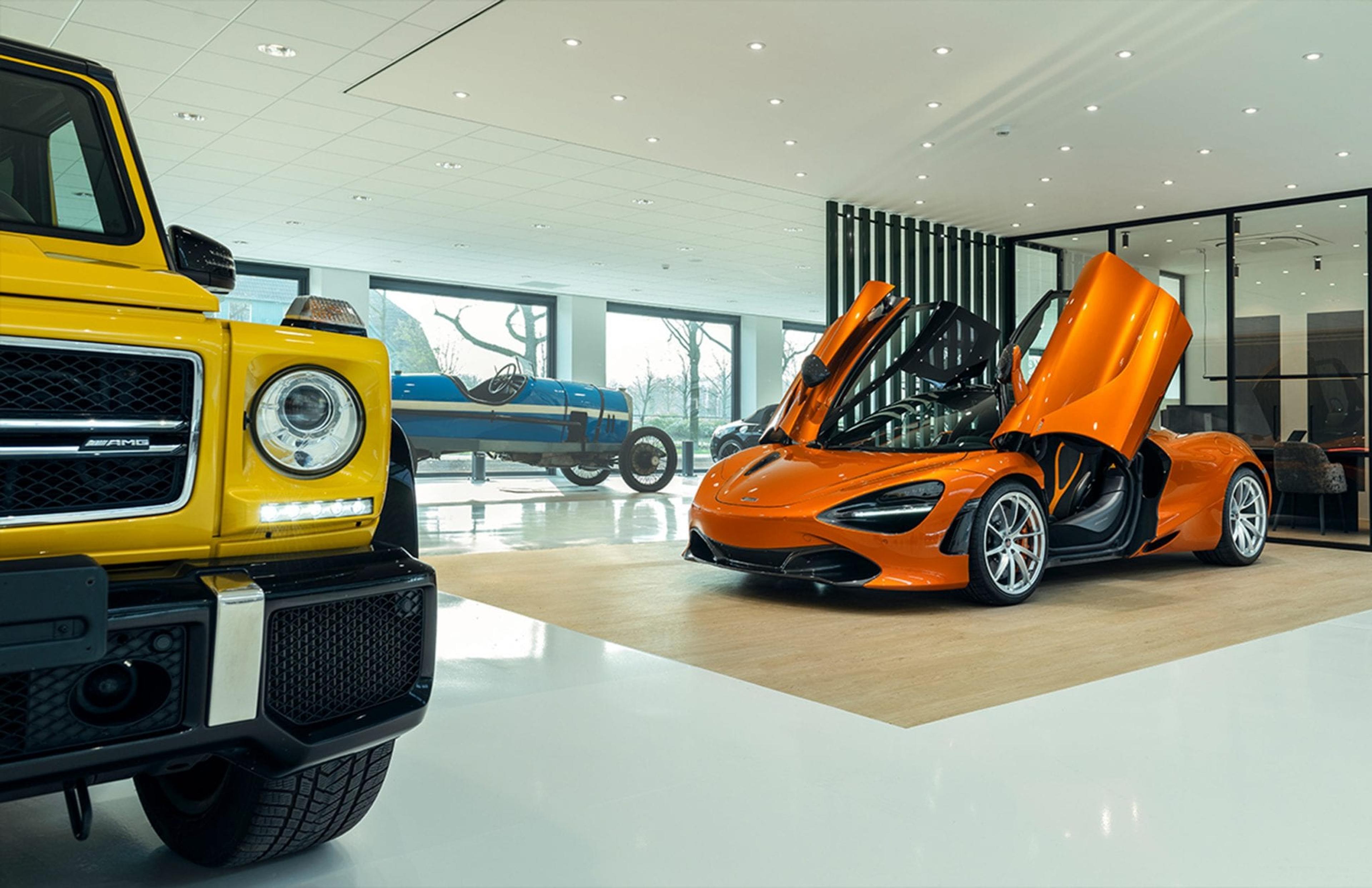 Aventador in showroom Autotron Exclusive