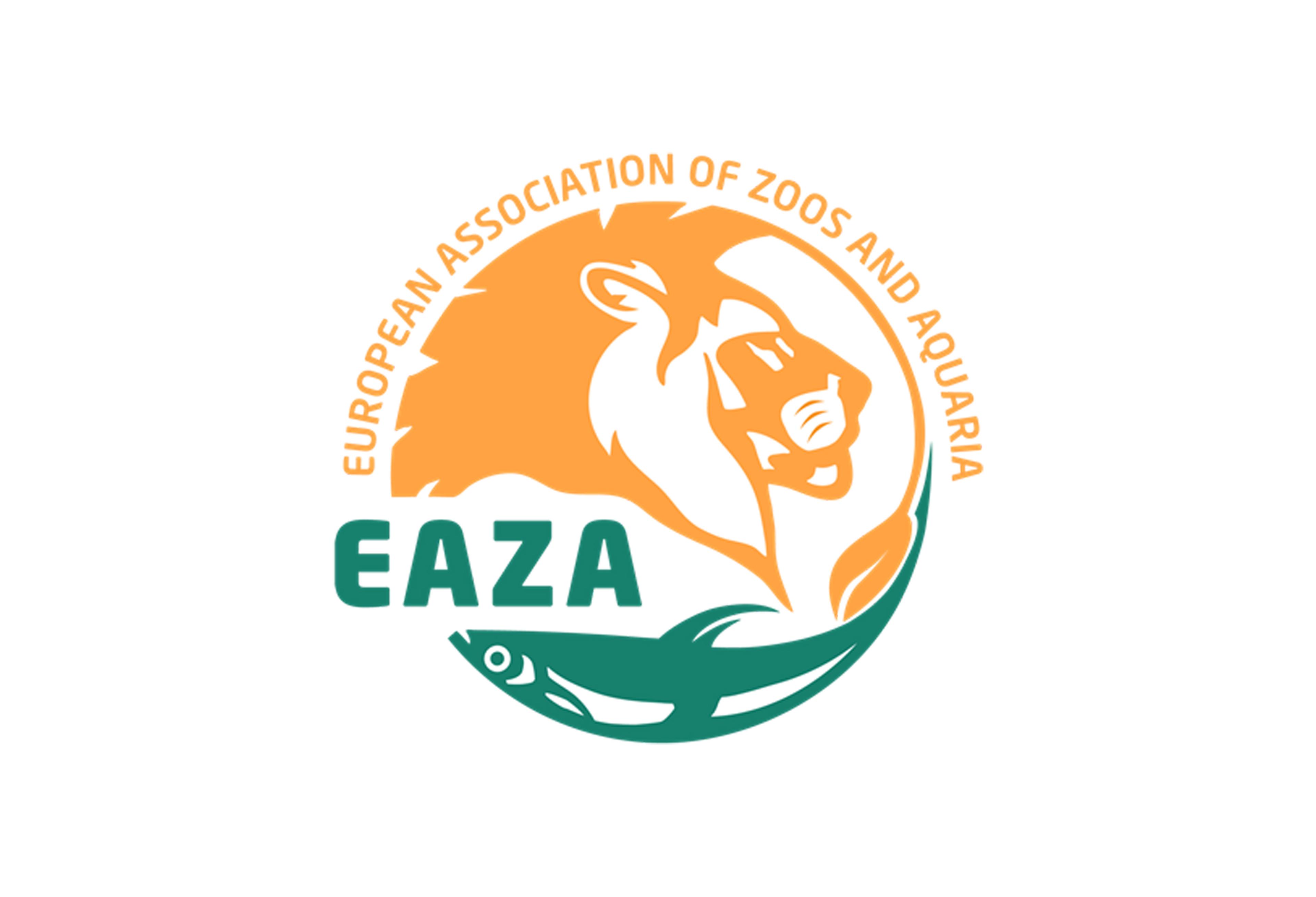 EAZA logo met wit erachter