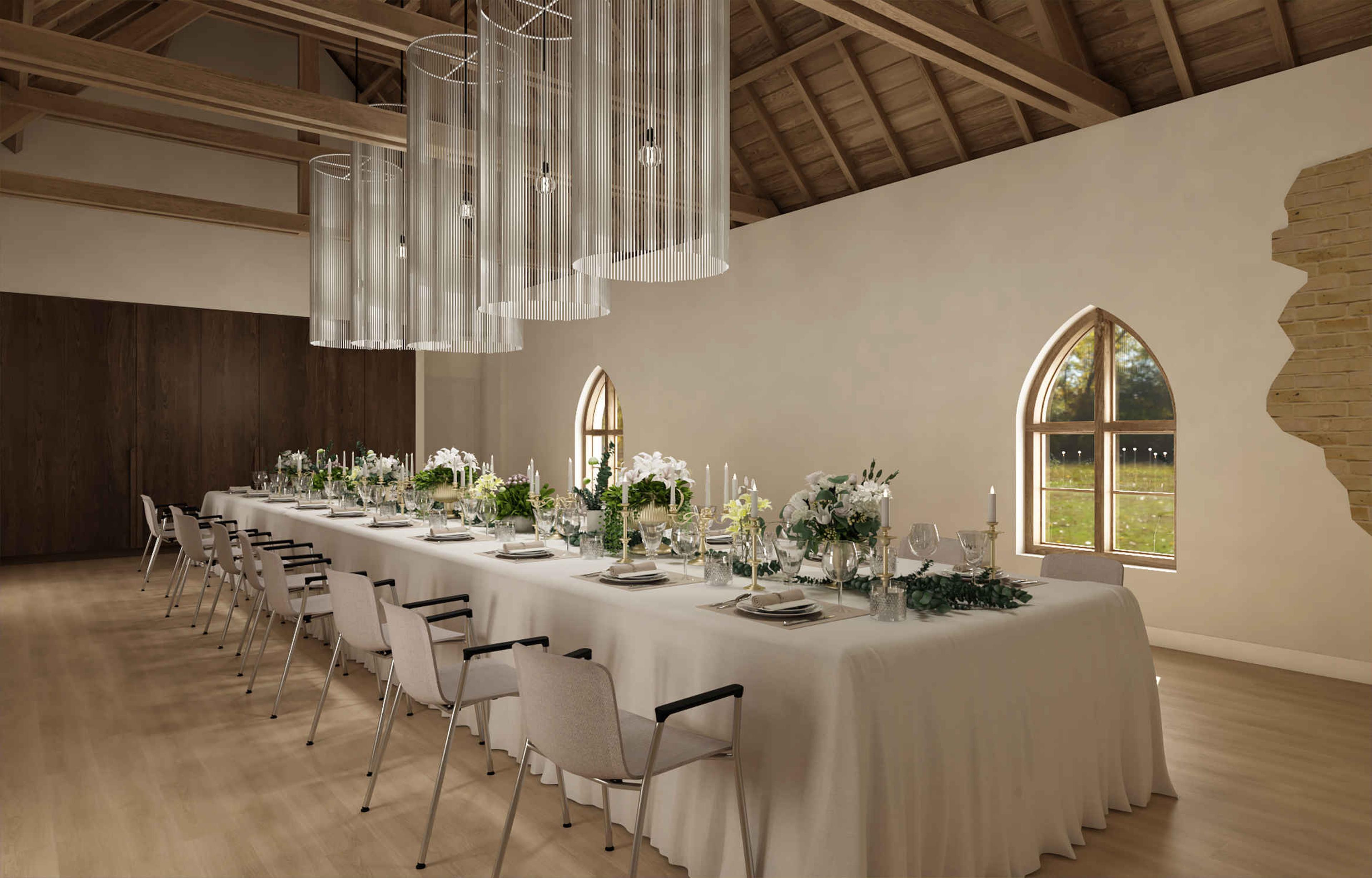 Private dining in Kasteel Steenenburg