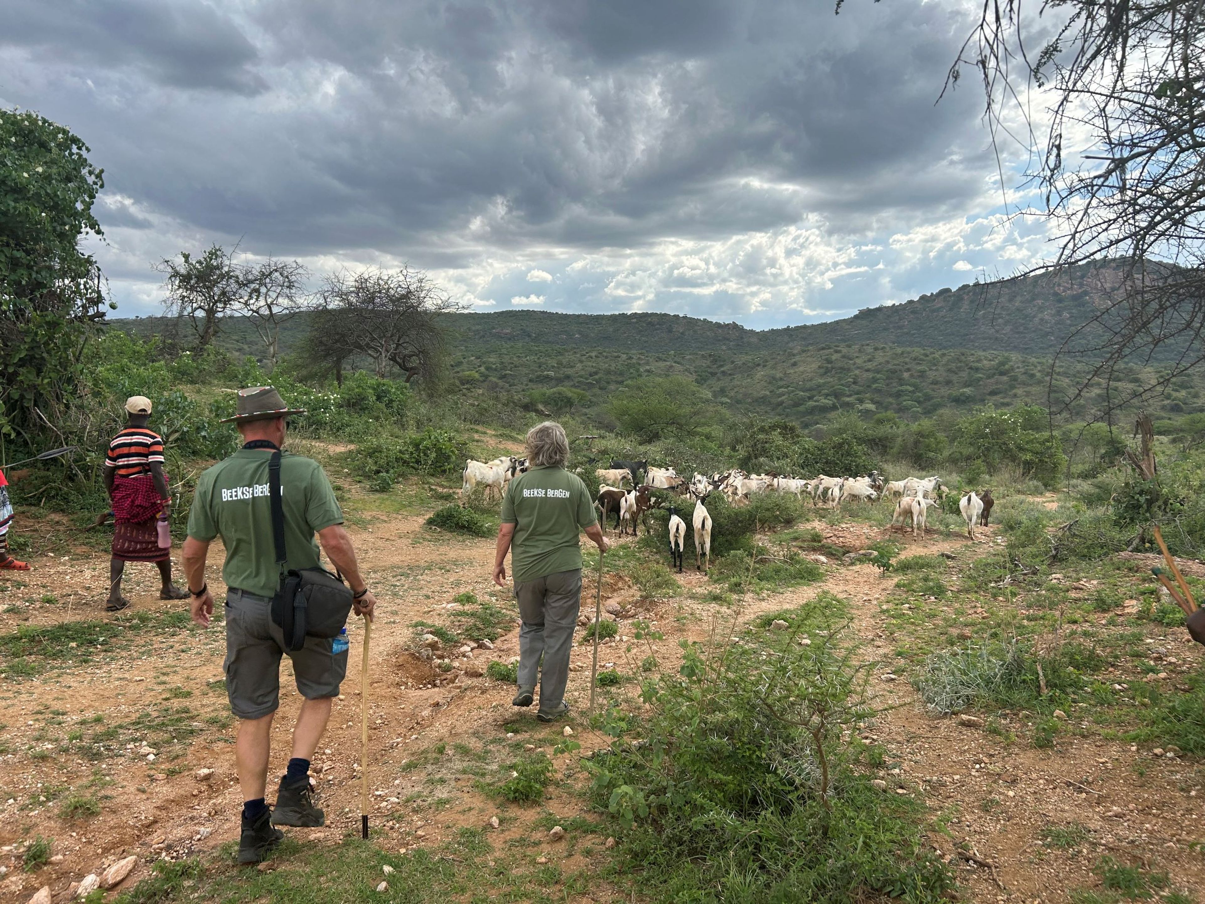 Een dag als geitenherder in Kenia.