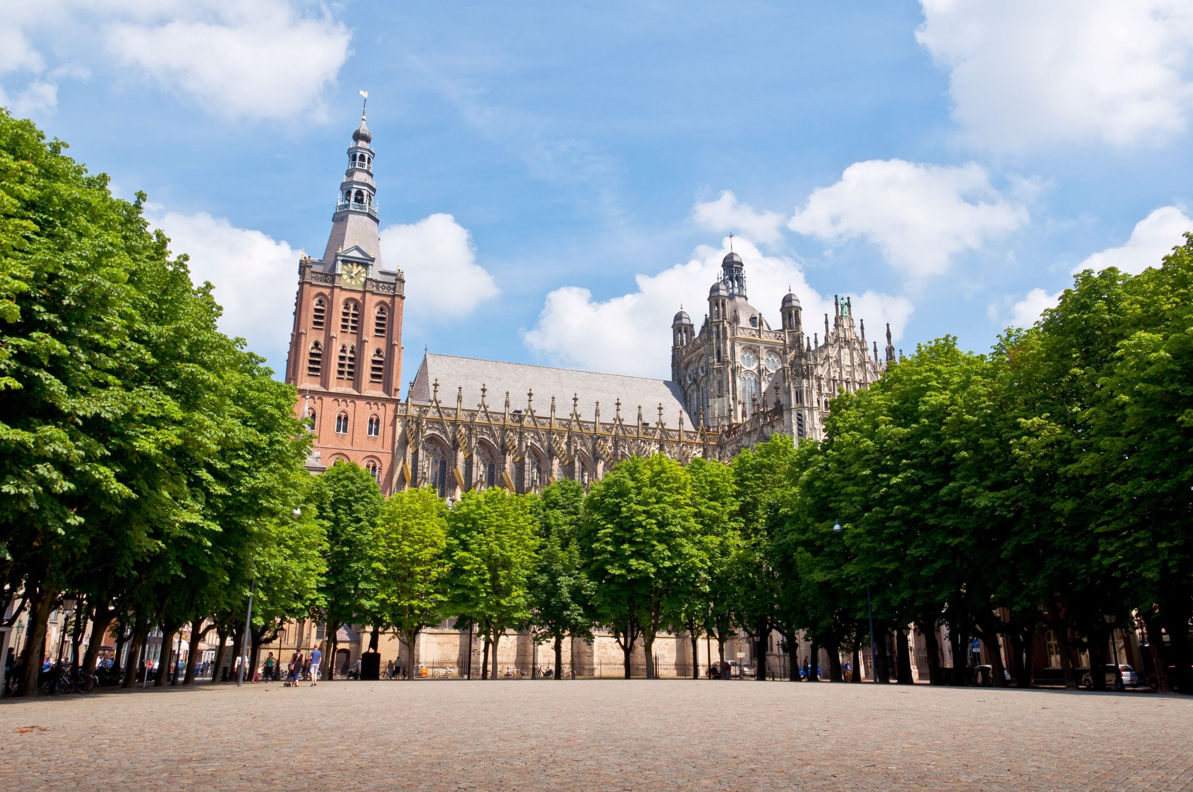Parade Sint Janskathedraal in Den Bosch Kasteel Steenenburg