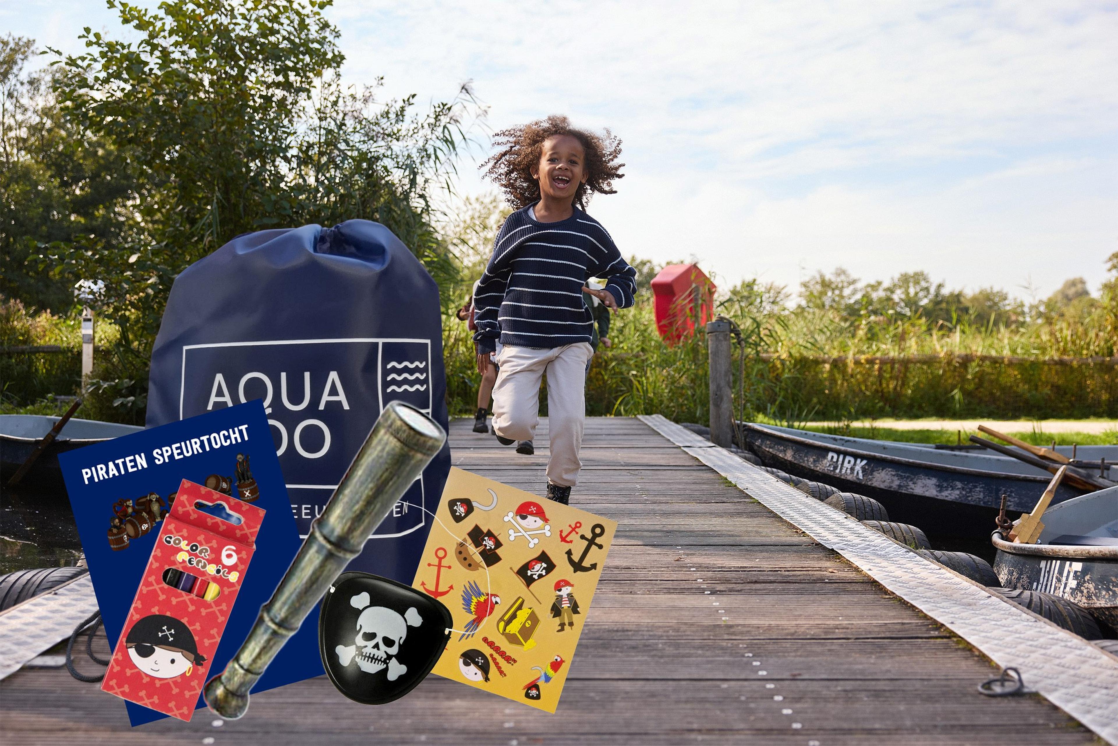 Piratentasje tijdens Piraten in de Zoo in AquaZoo Leeuwarden