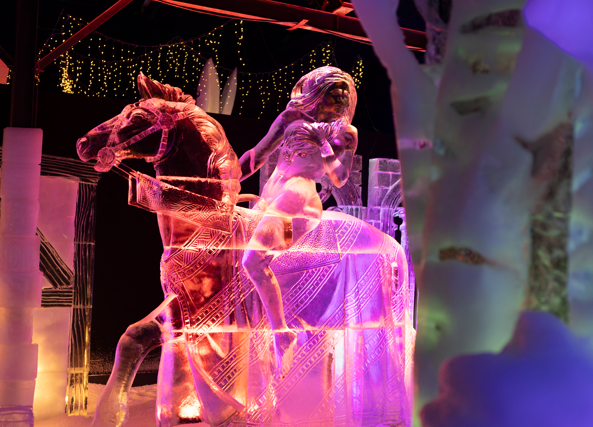 IJsbeeldenfestival Luchtvaartmuseum Aviodrome