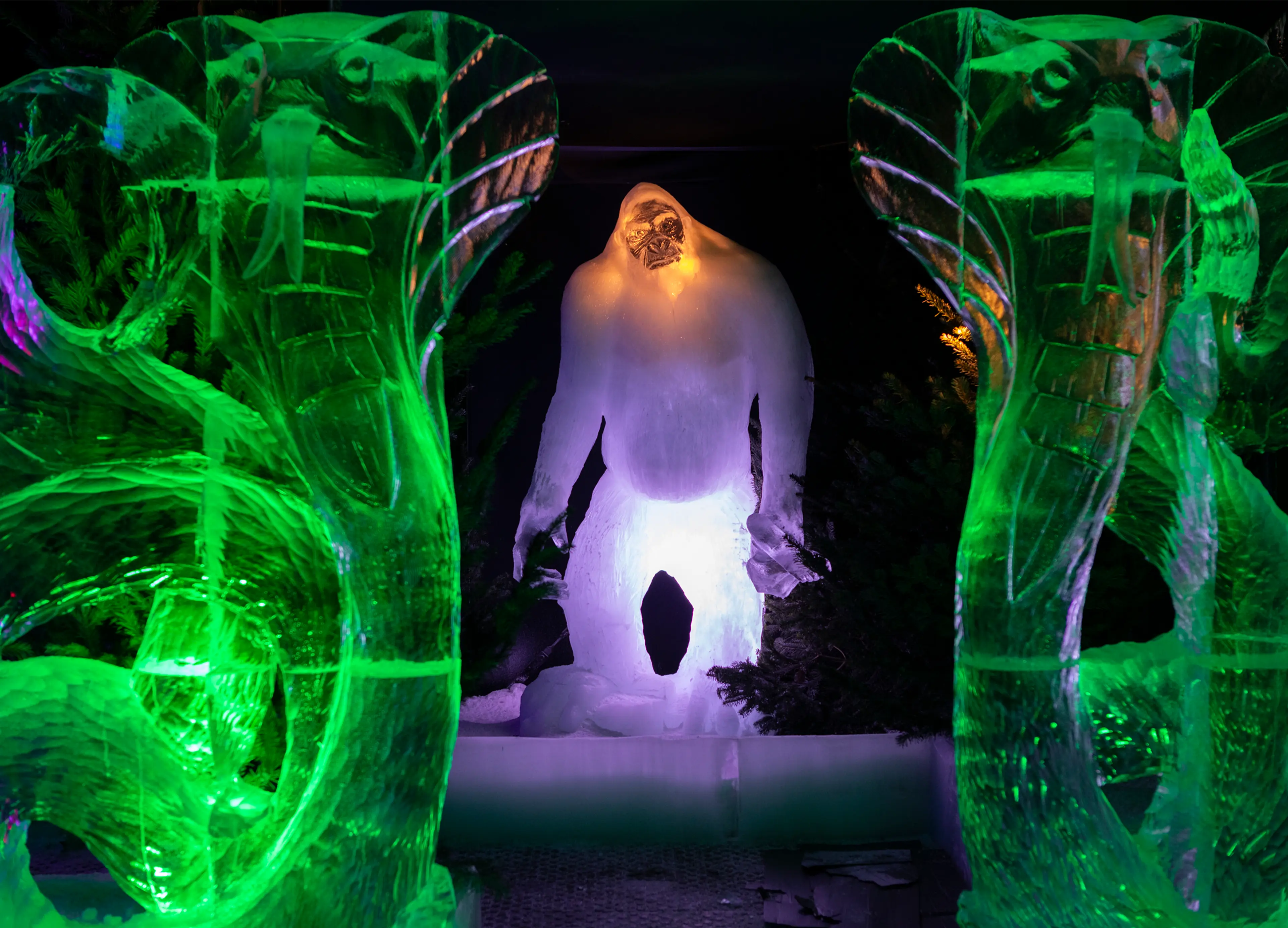 IJsbeeldenfestival Luchtvaartmuseum Aviodrome