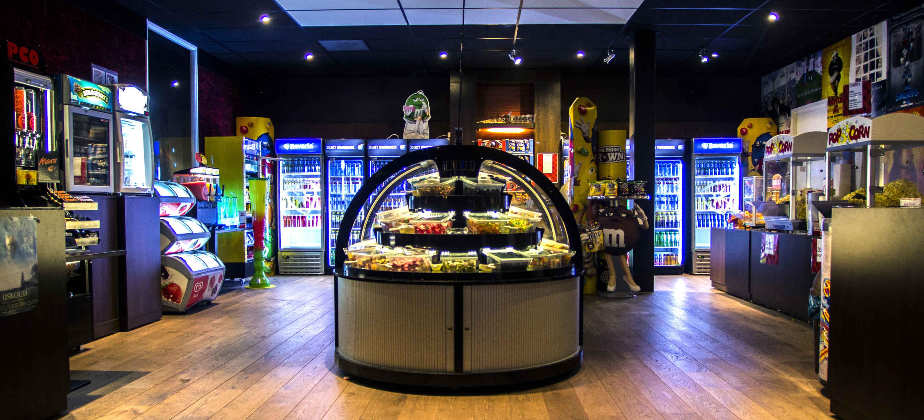 Snoep en drinken bij DaVinci Bioscoop Goes