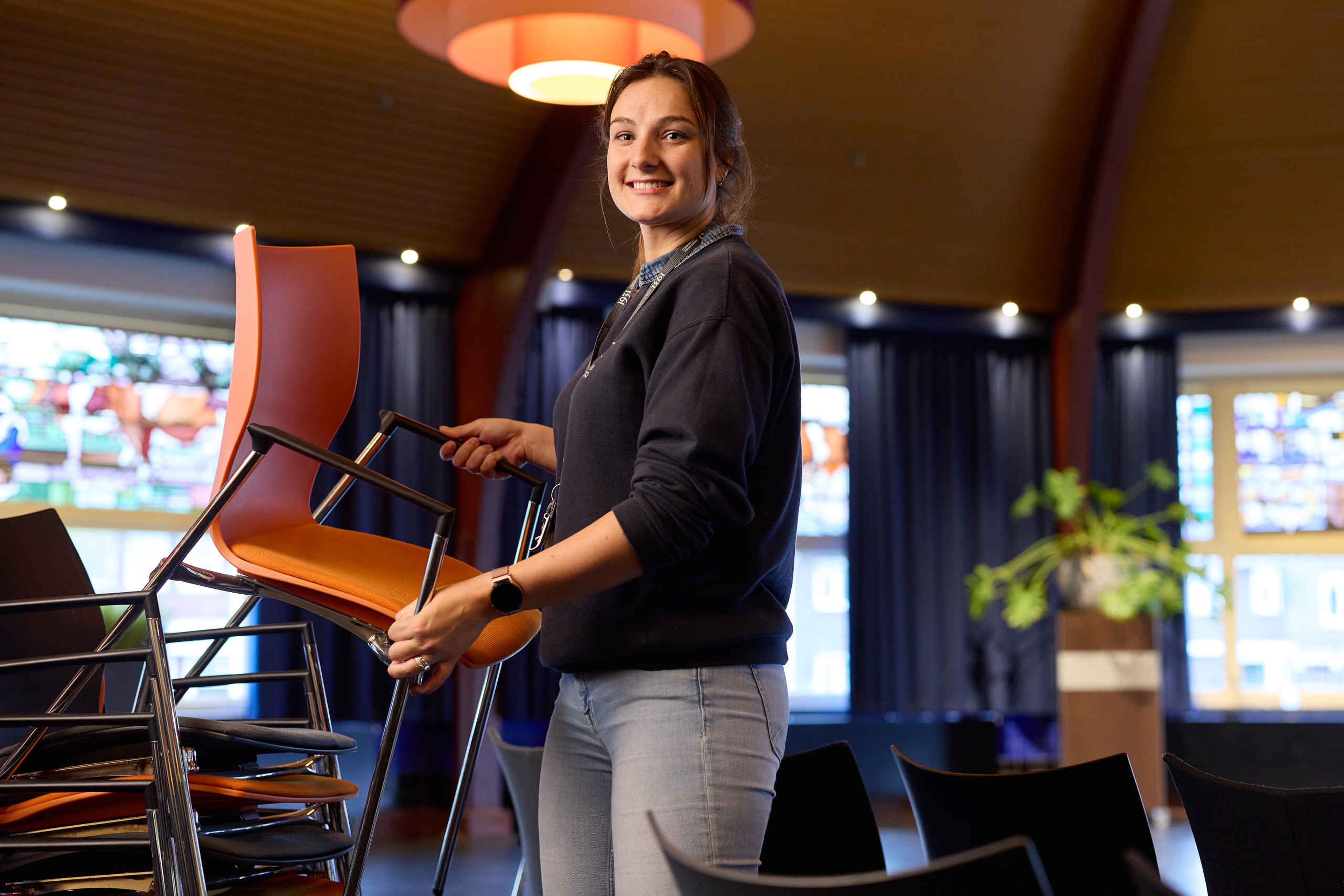 Medewerker opbouw bij Brabanthallen 's Hertogenbosch