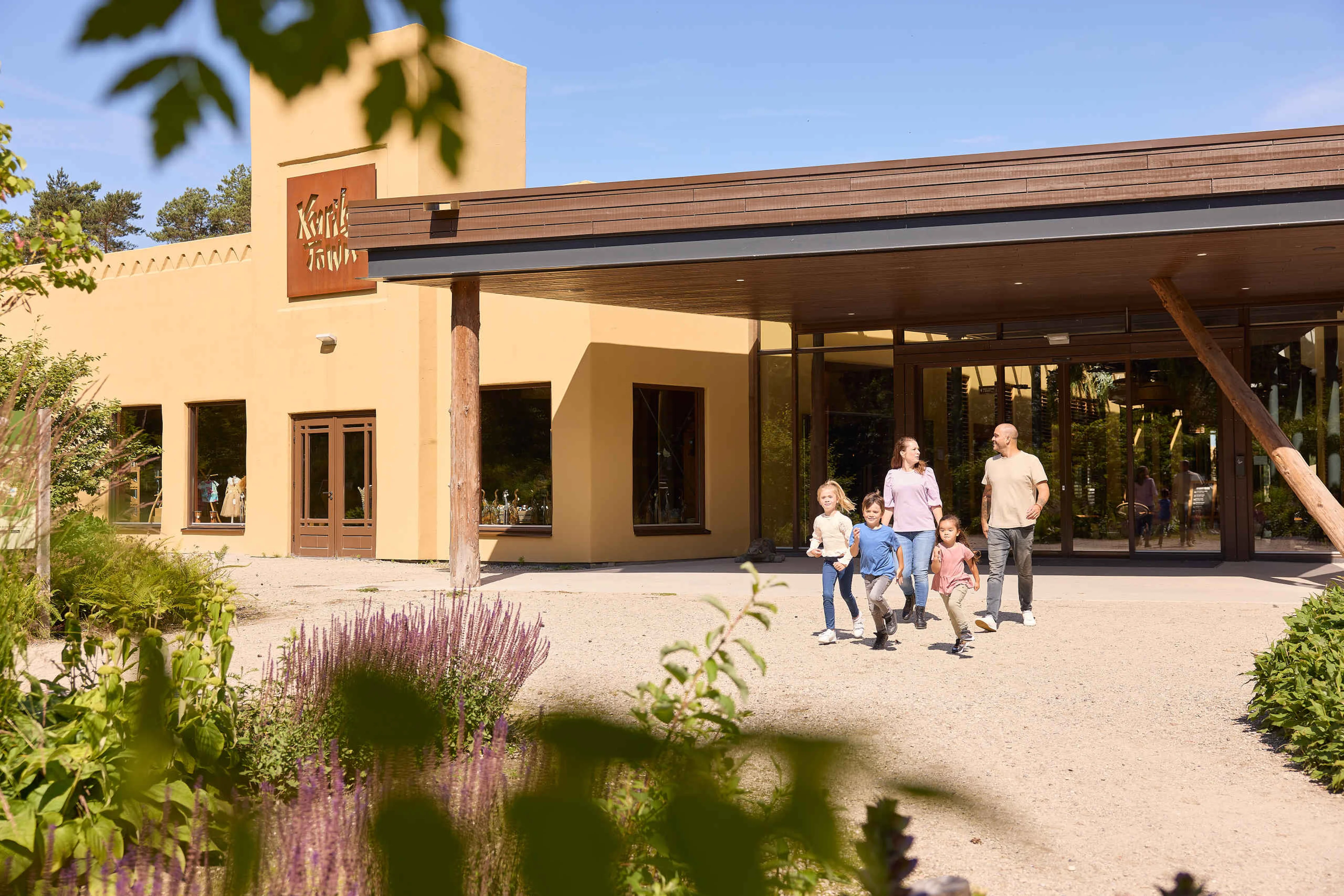 Kaributown centrumgebouw Safari Resort Beekse Bergen
