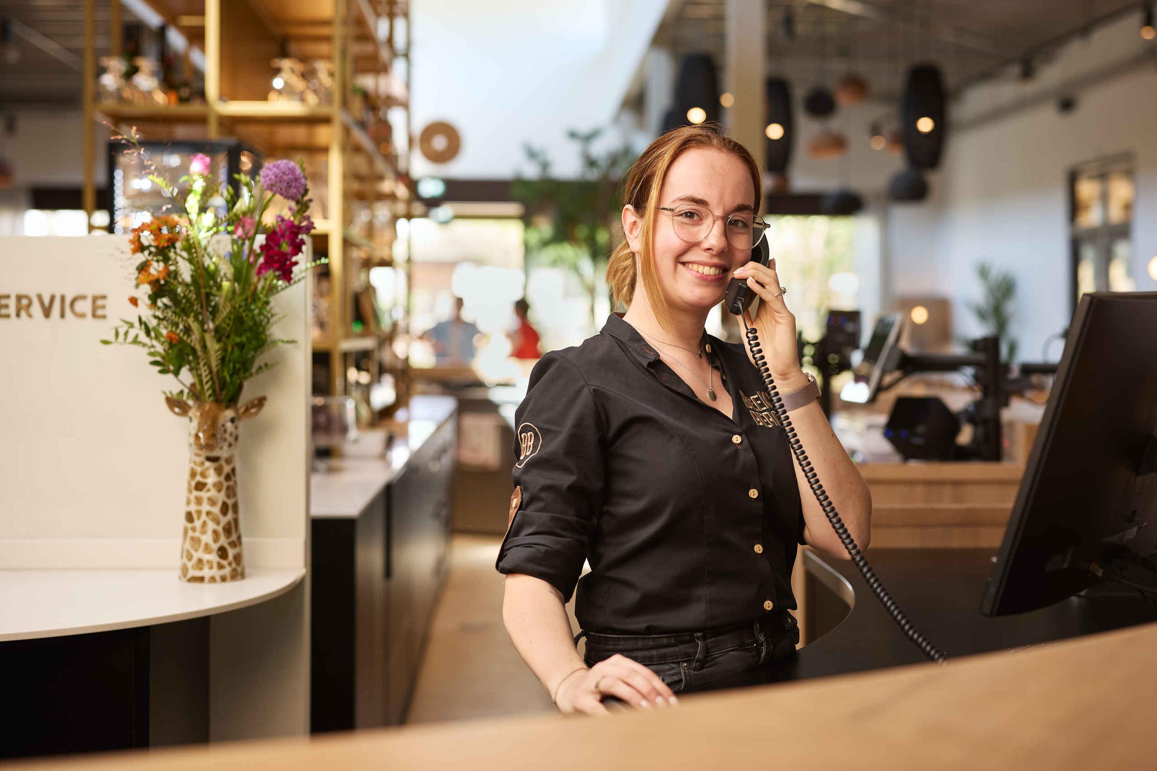 Gastvrouw in Safari Hotel Beekse Bergen