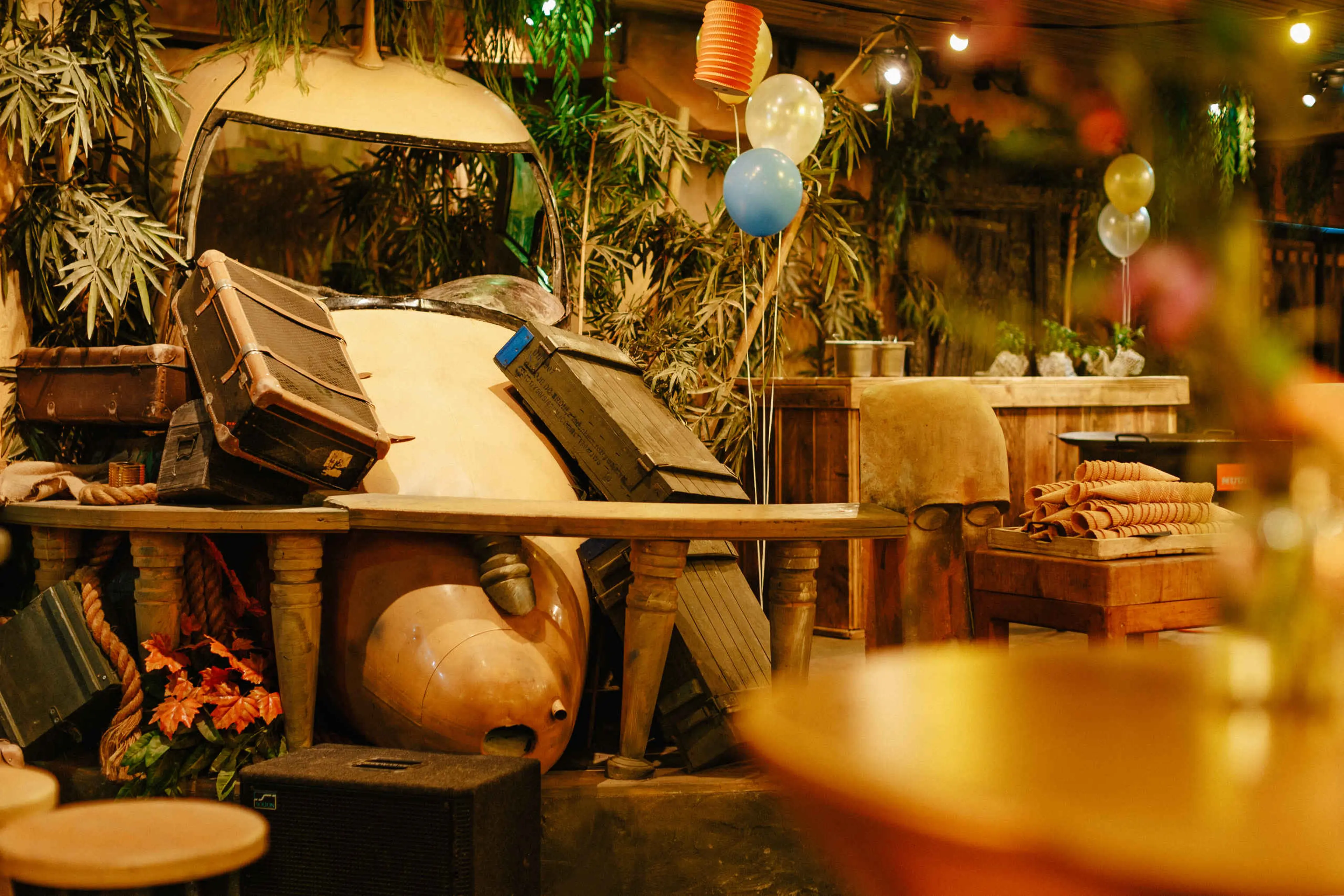 Aankleding bij Event Center Beekse Bergen