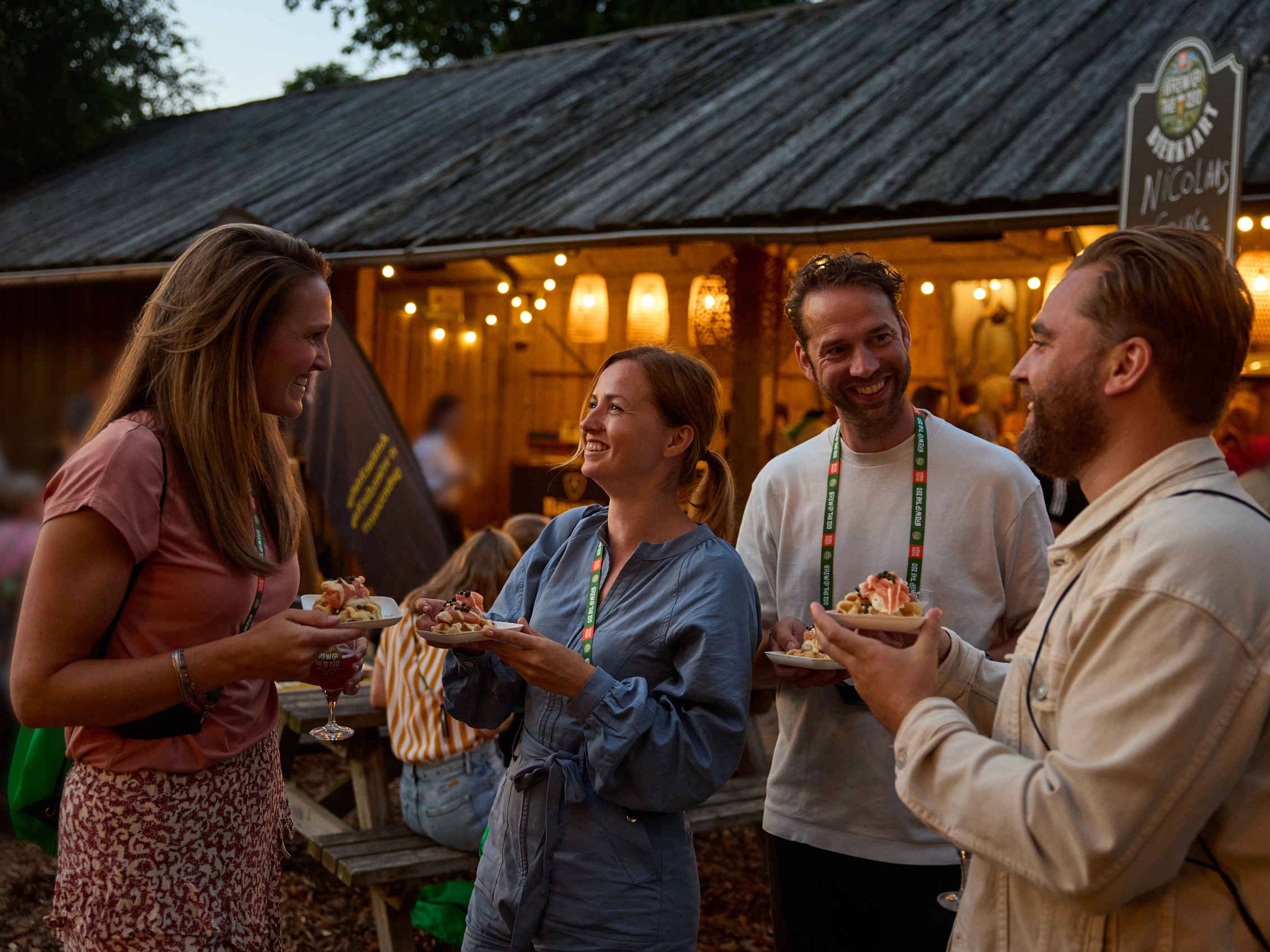 Brew @ the Zoo borrelen met hapjes in Safaripark Beekse Bergen