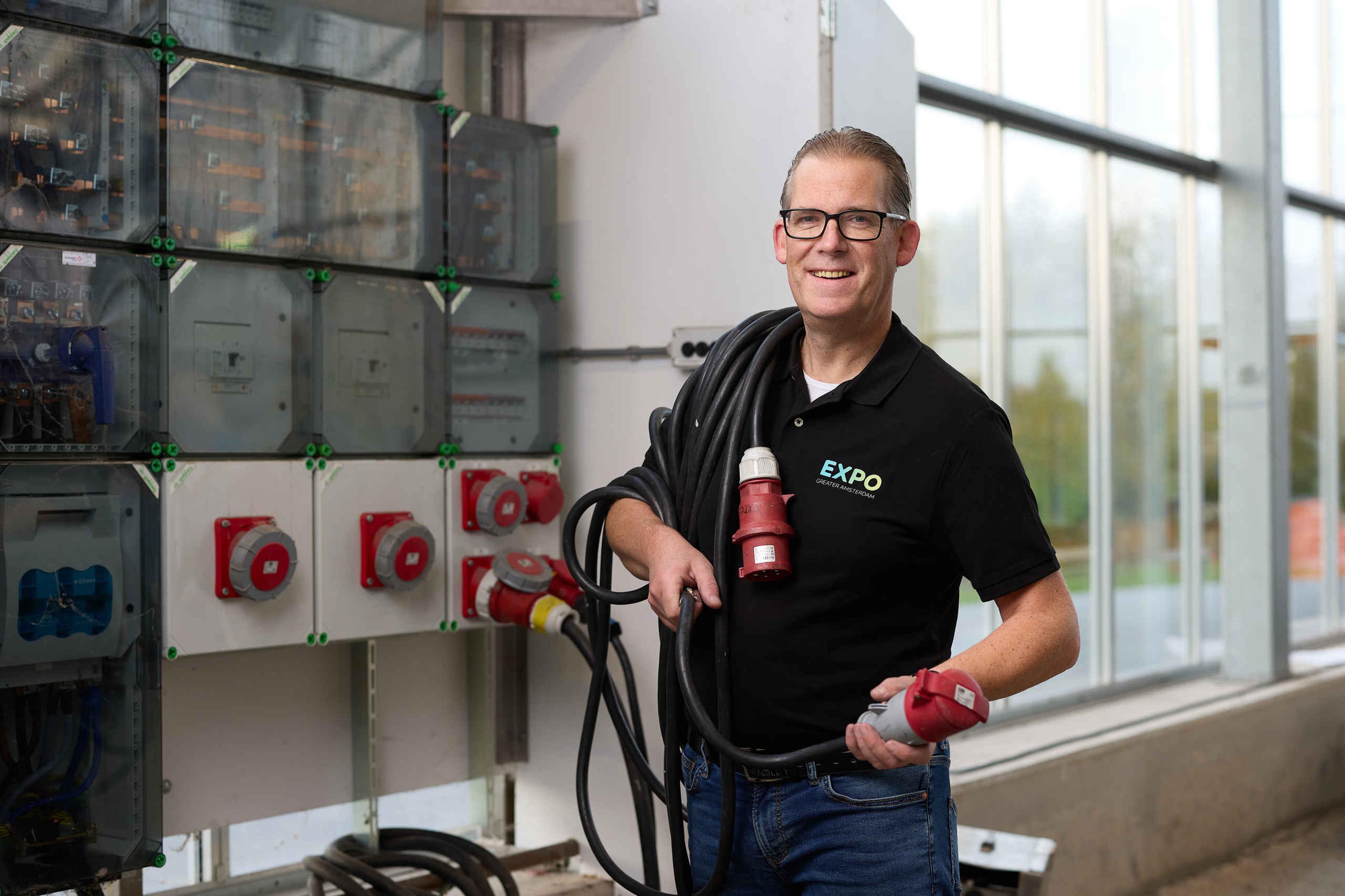 Facilitair medewerker bij EXPO Greater Amsterdam