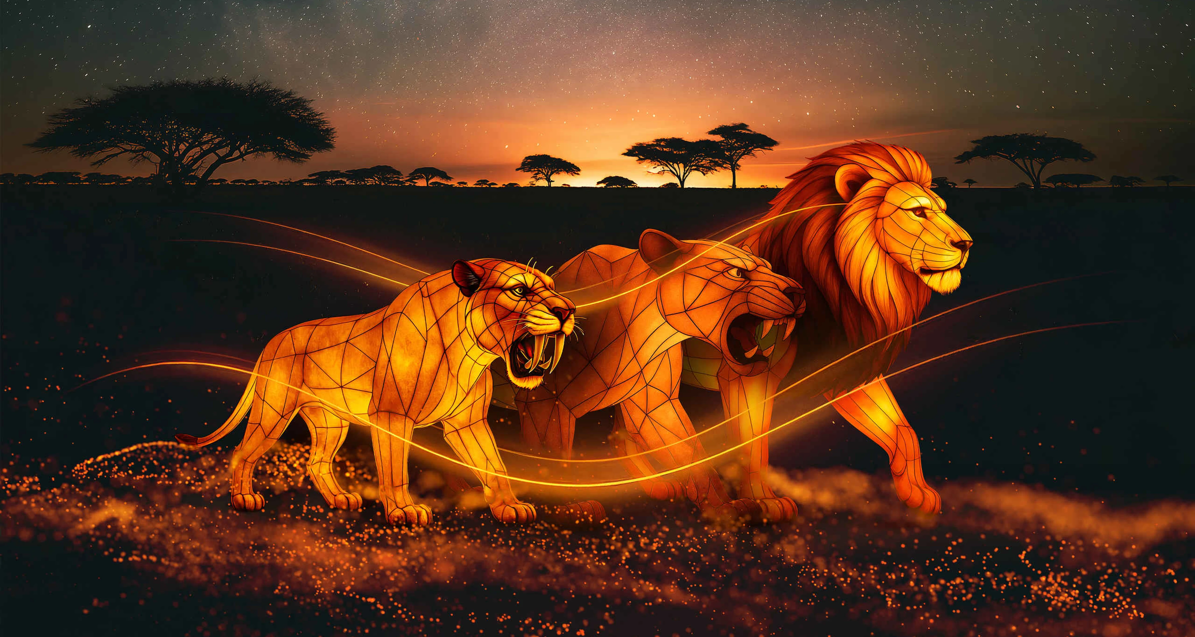 Key visual 2025-2026 Light Safari Beekse Bergen