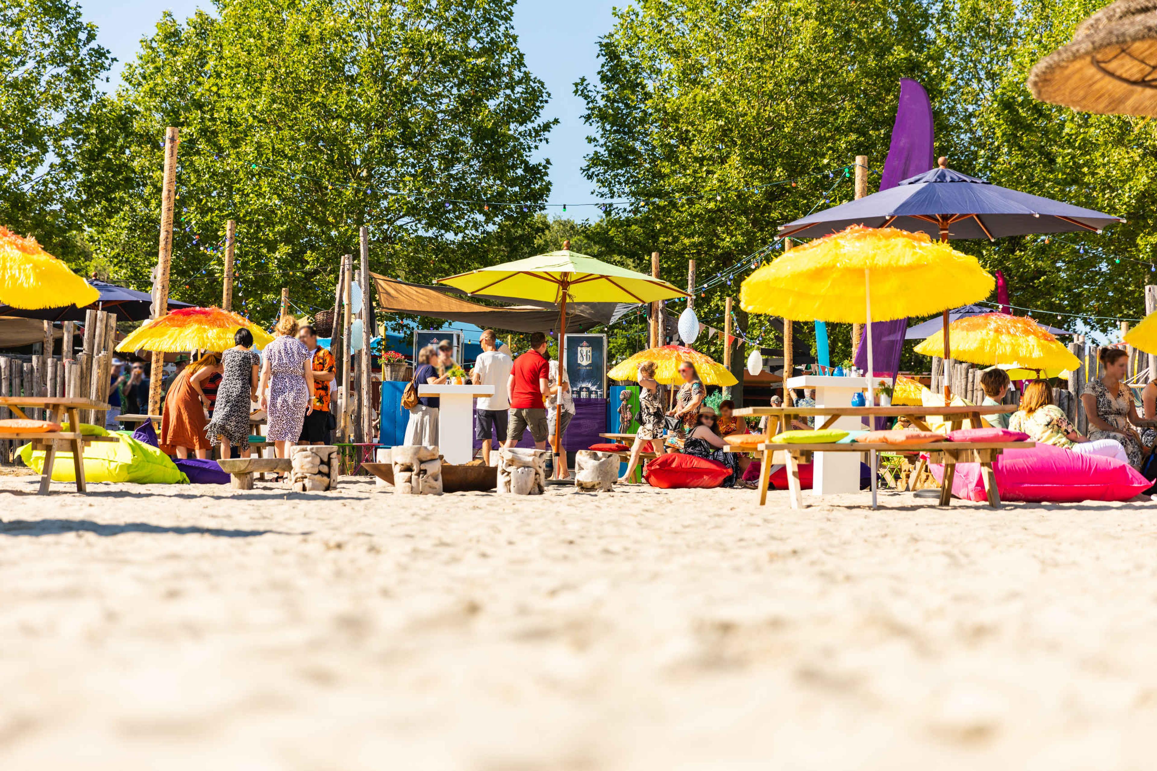 Event met beachparty bij Speelland Beekse Bergen