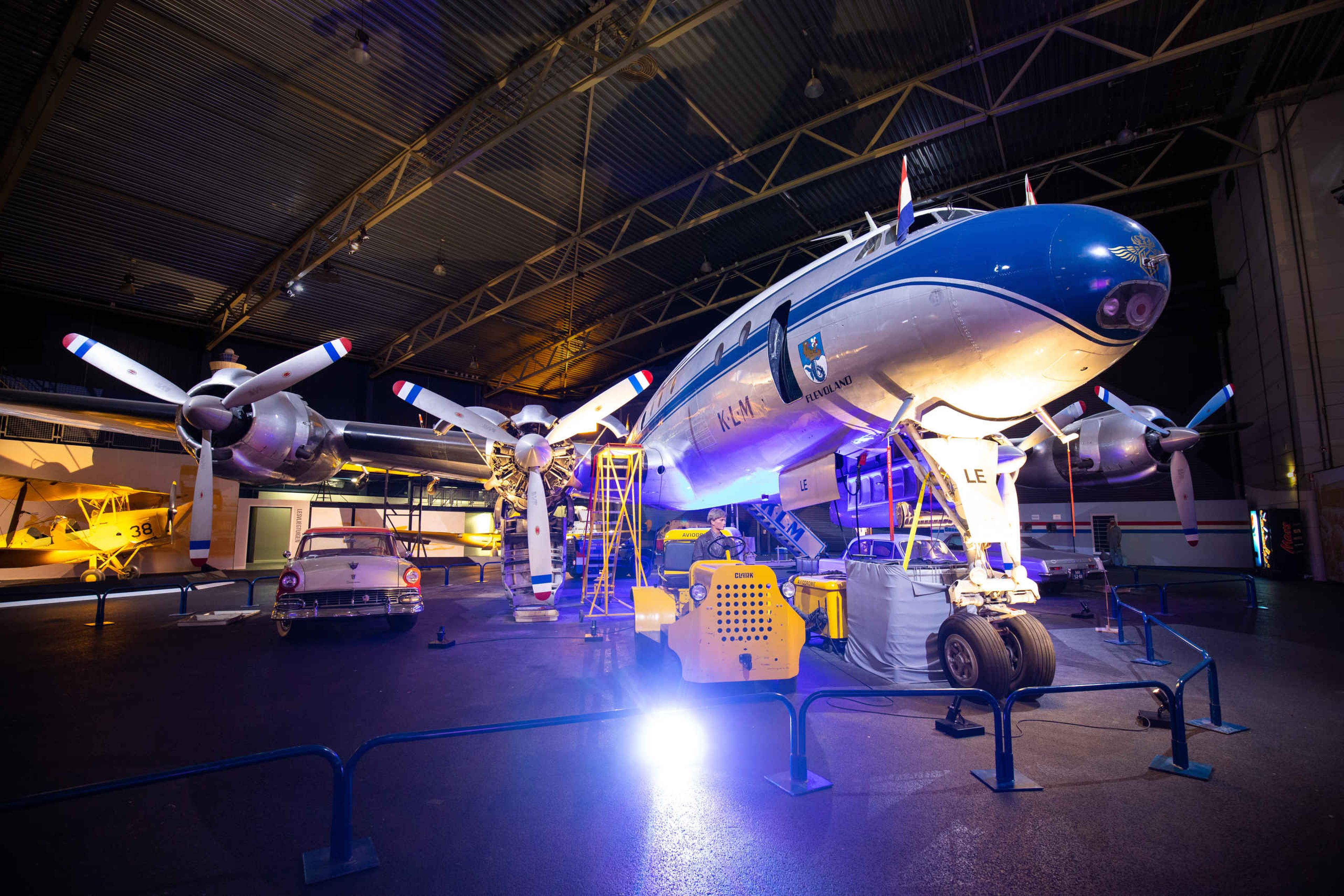 Lockheed constellation 749 bij Luchtvaartmuseum Aviodrome