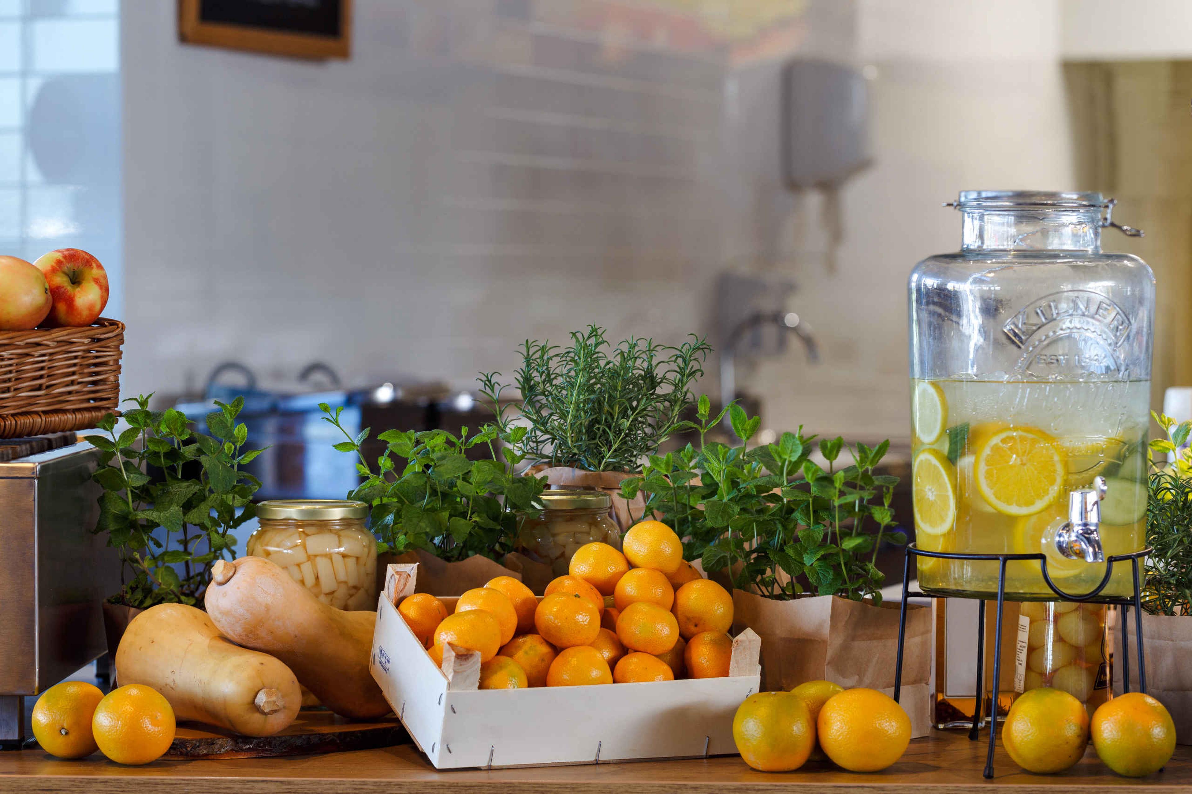 Horeca restaurant food sappen mandarijnen Luchtvaartmuseum Aviodrome