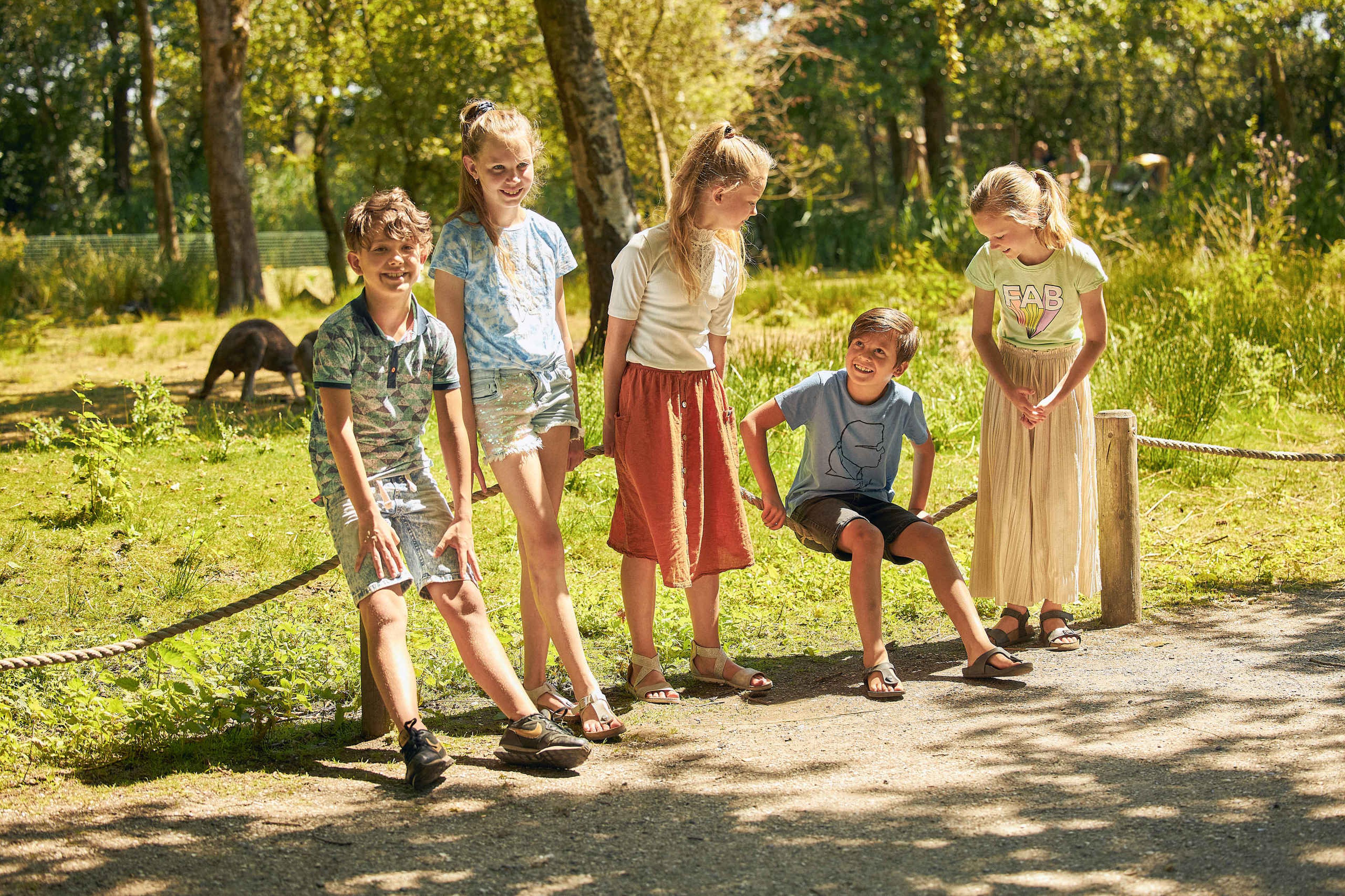 Kinderfeestje schoolreisje kinderen kangoeroe AquaZoo Leeuwarden