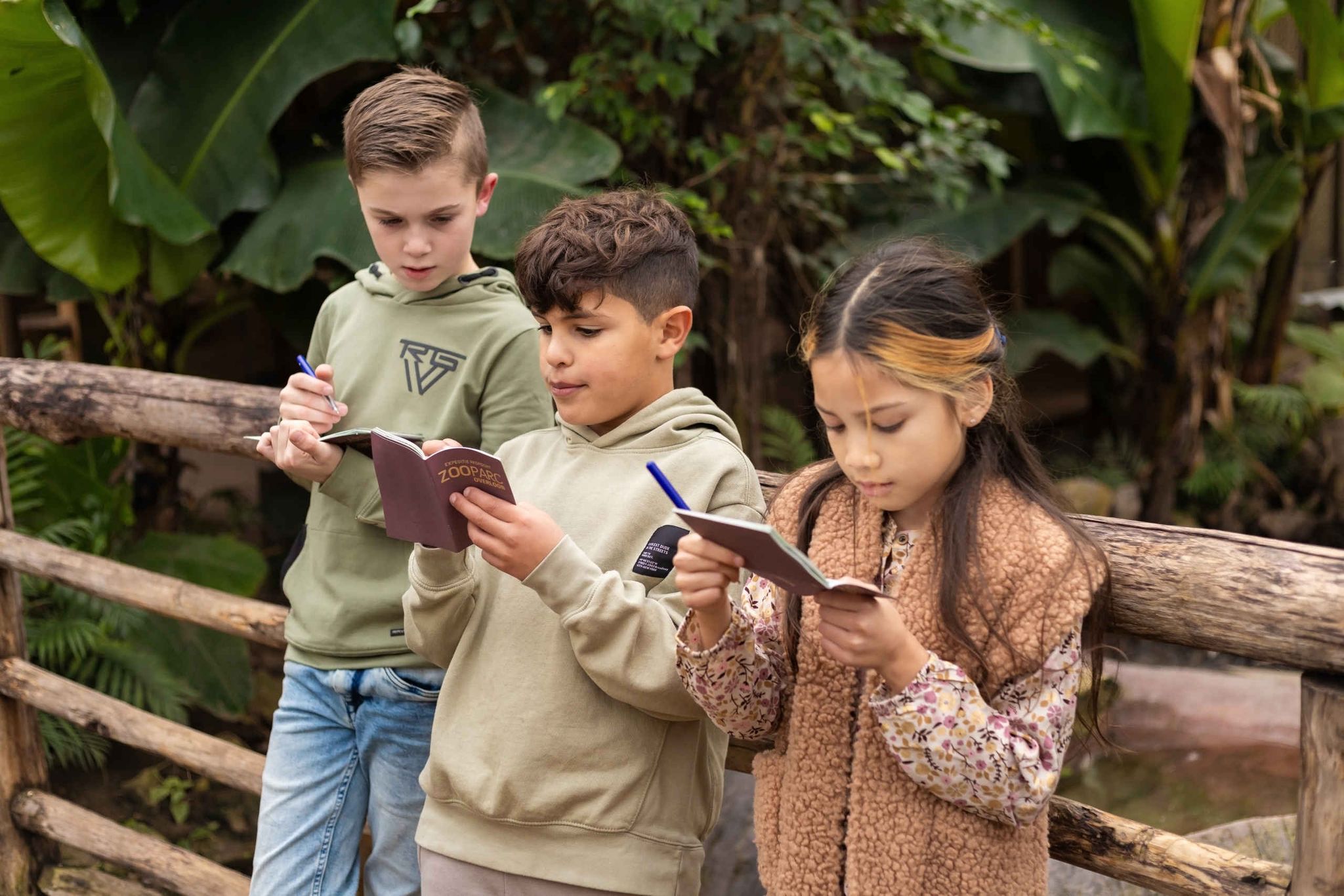 Kinderen kinderfeestje Madidi paspoort jongen meisje ZooParc Overloon