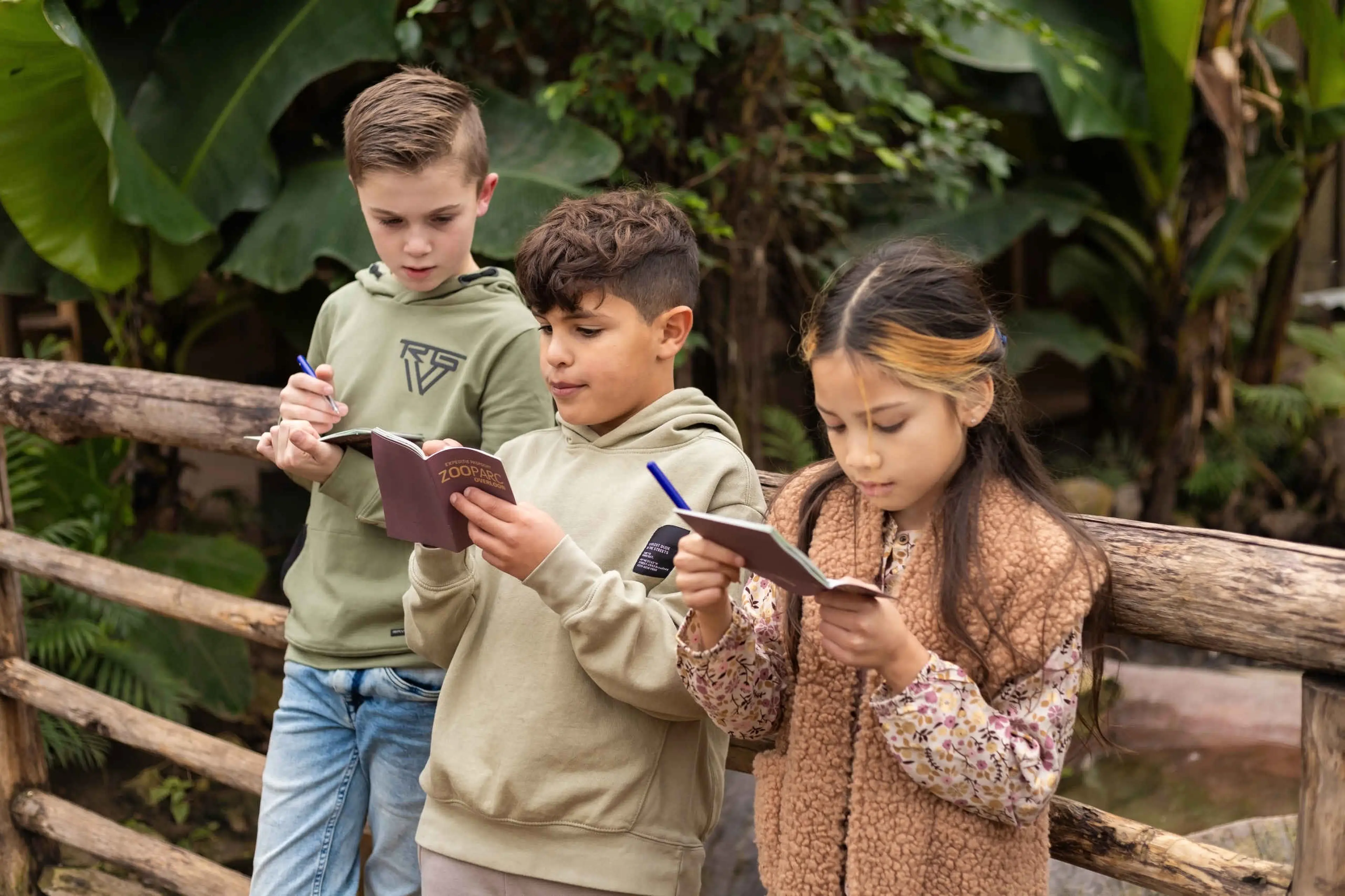 Kinderen kinderfeestje Madidi paspoort jongen meisje ZooParc Overloon