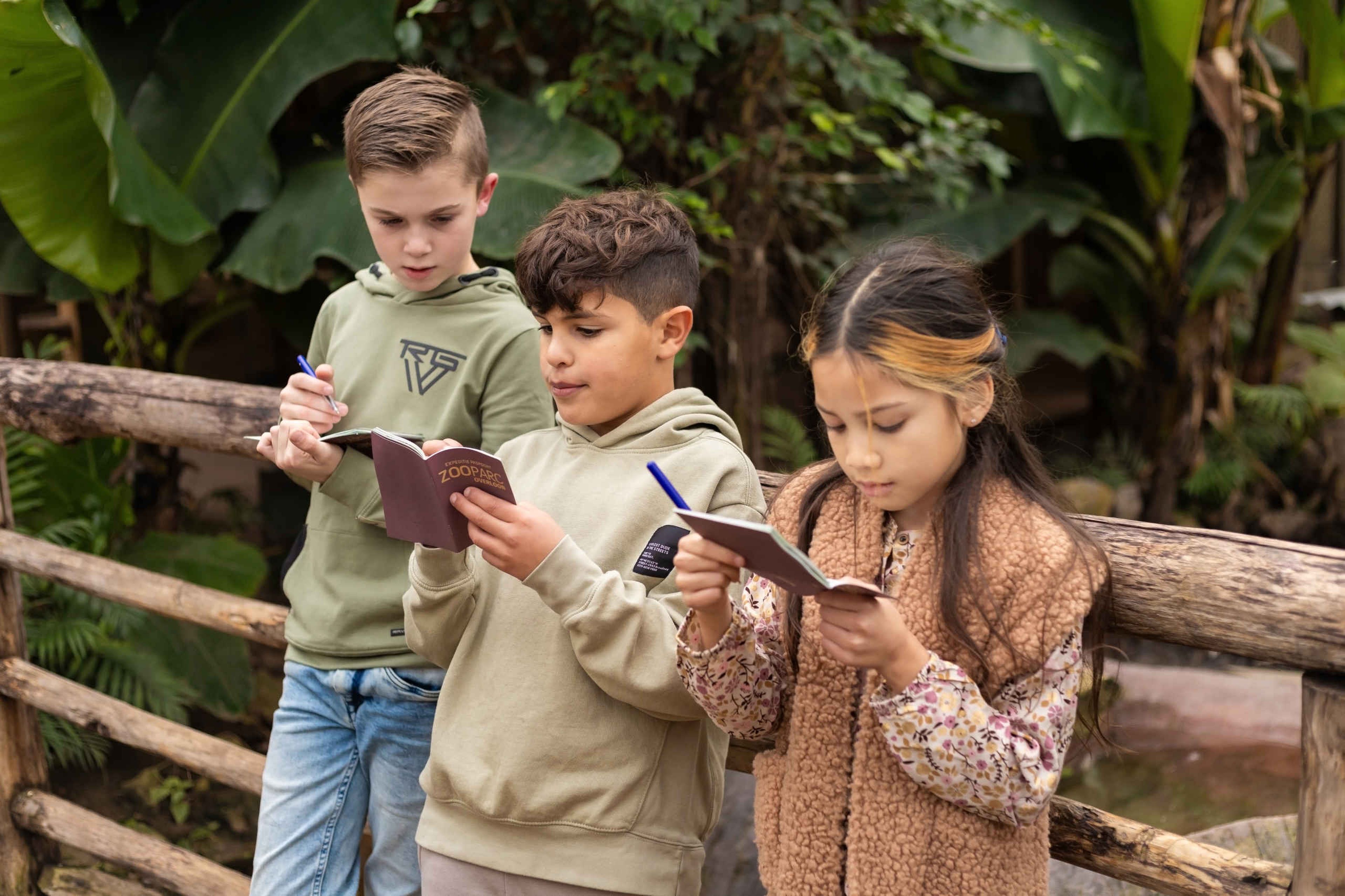 Kinderen kinderfeestje Madidi paspoort jongen meisje ZooParc Overloon