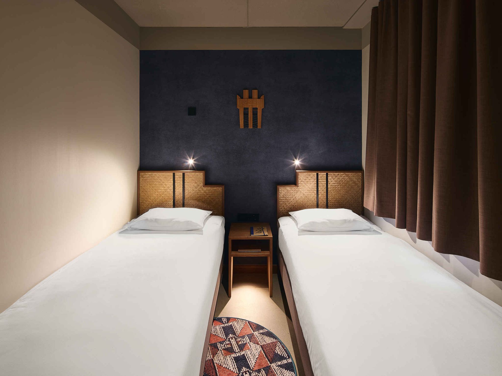 Safari hotel twee losse bedden in de savanne suite Beekse Bergen
