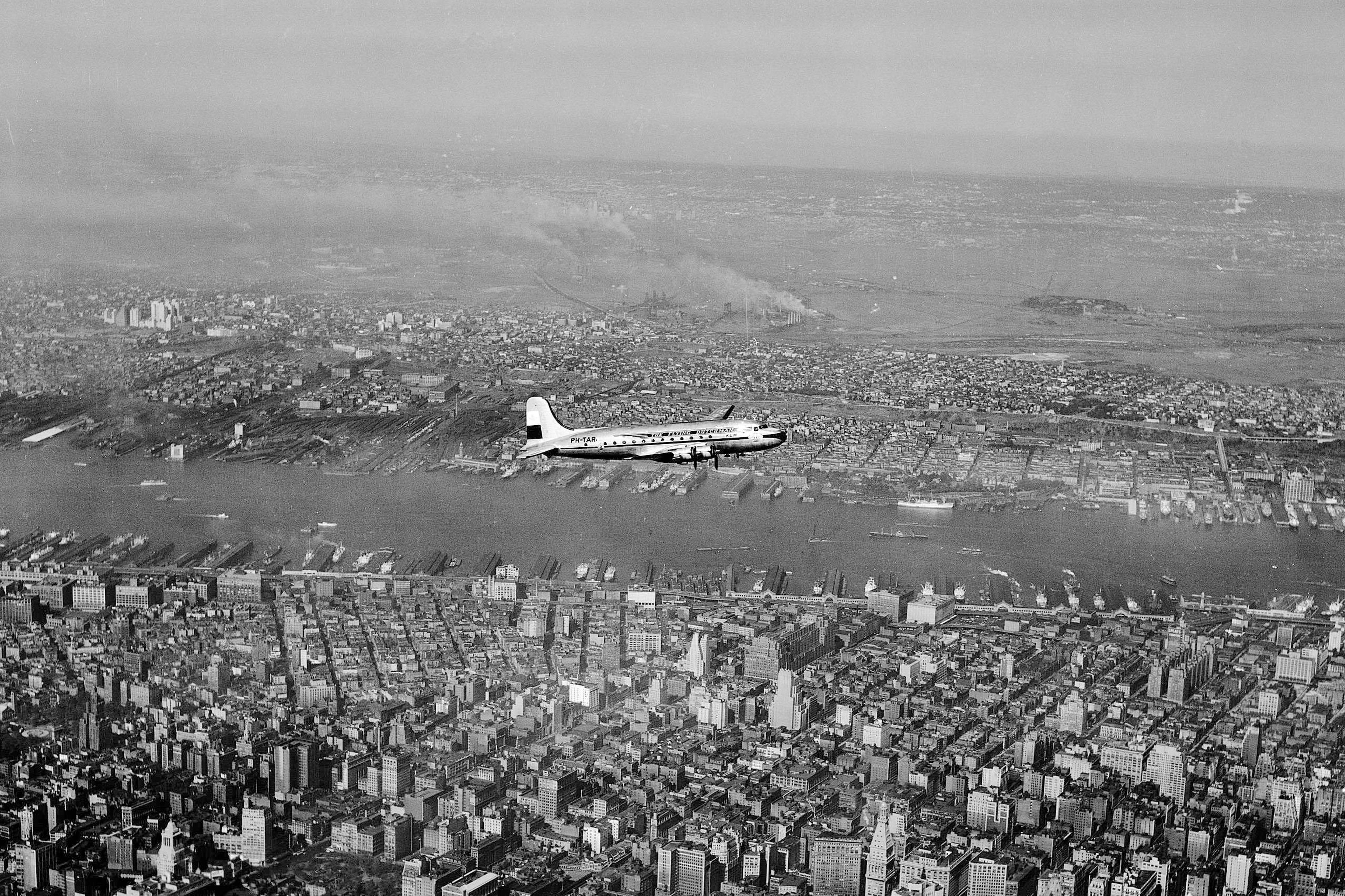 De vlucht van de PH-TAR in een expositie bij Luchtvaartmuseum Aviodrome