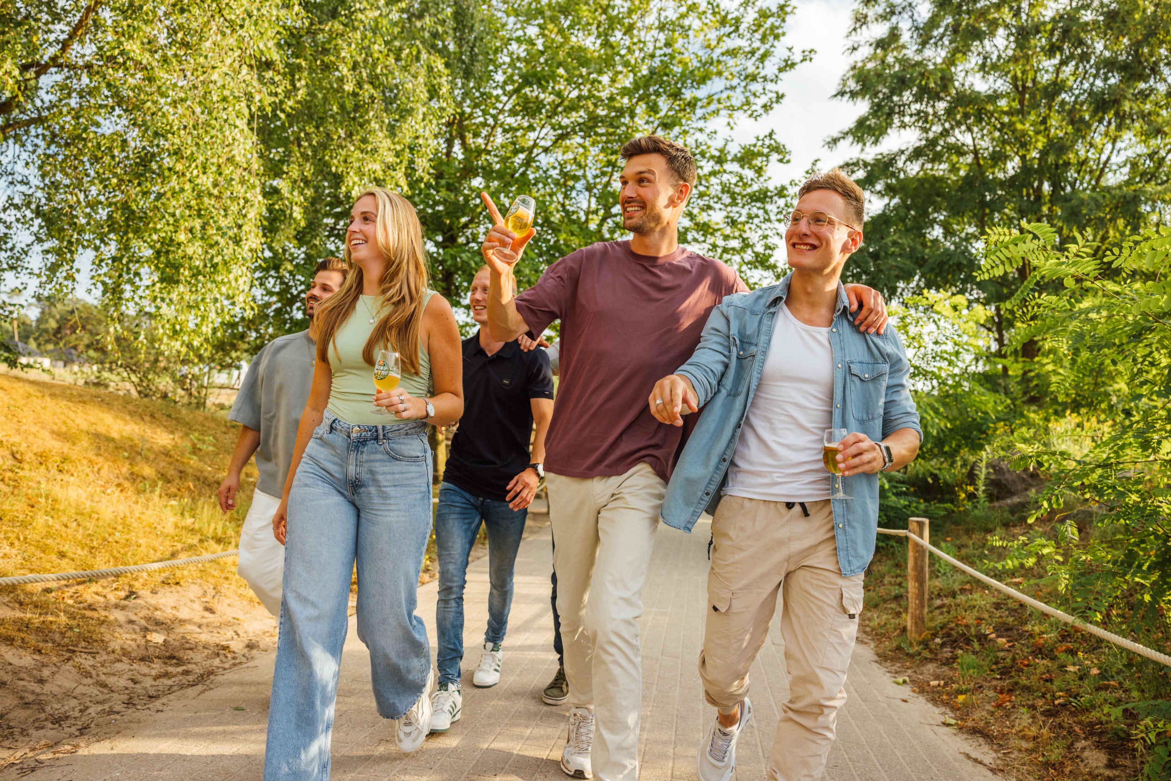 Brew @ the Zoo met vriendengroep in Safaripark Beekse Bergen