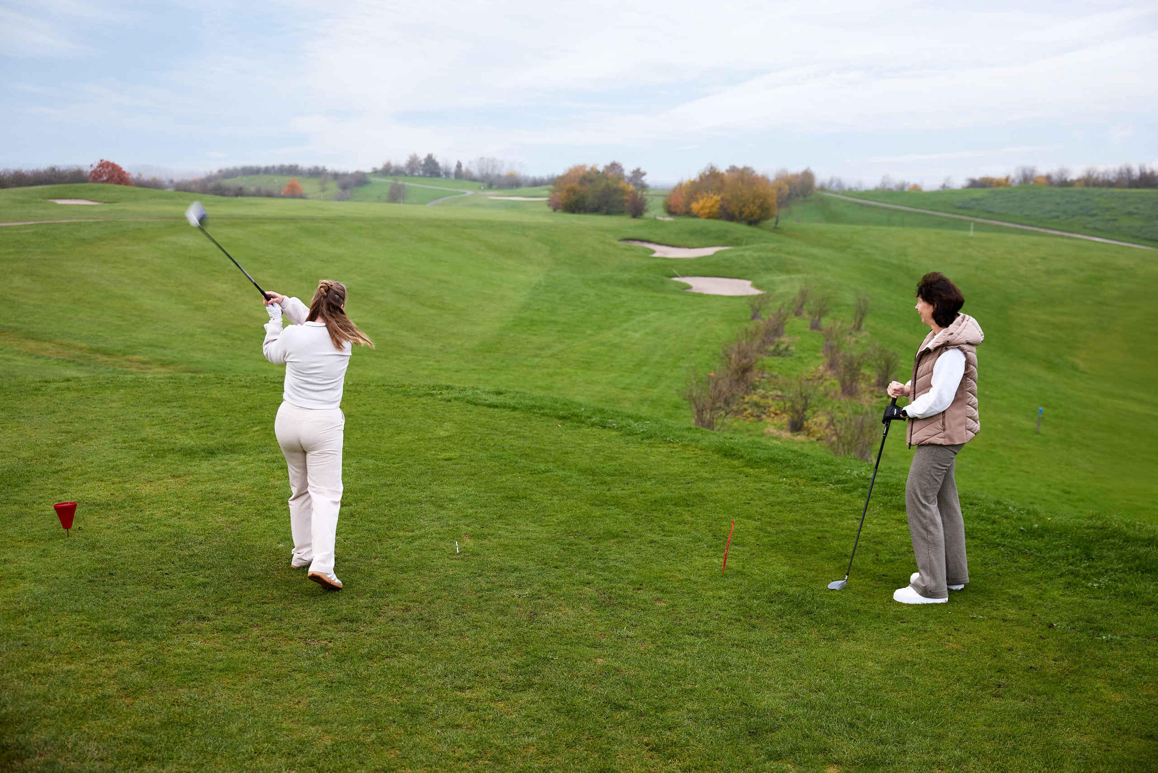 Herfst vrouwen sprookjesbaan Golf De Gulbergen