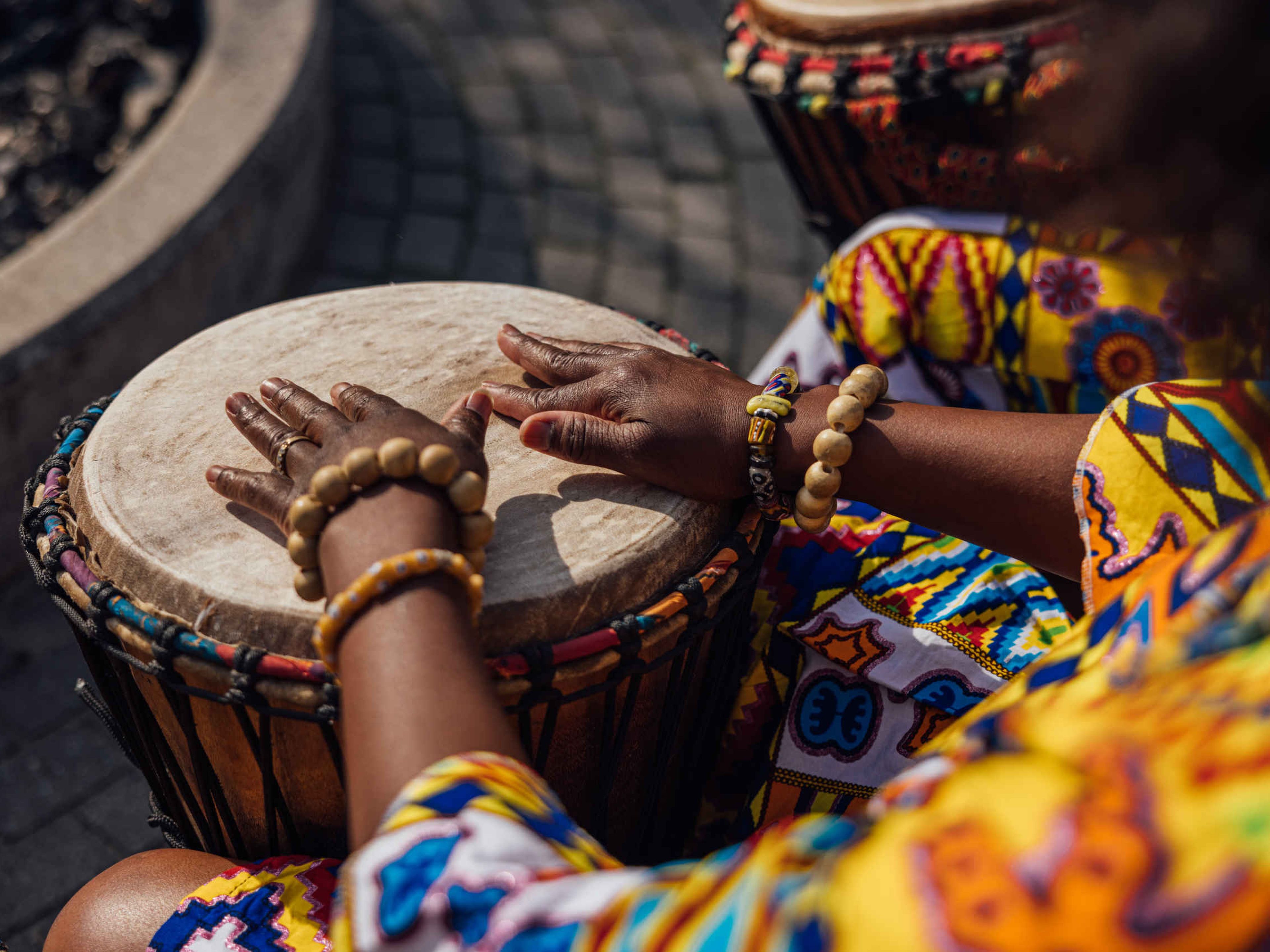 Djembe tentertainment tijdens event bij Beekse Bergen