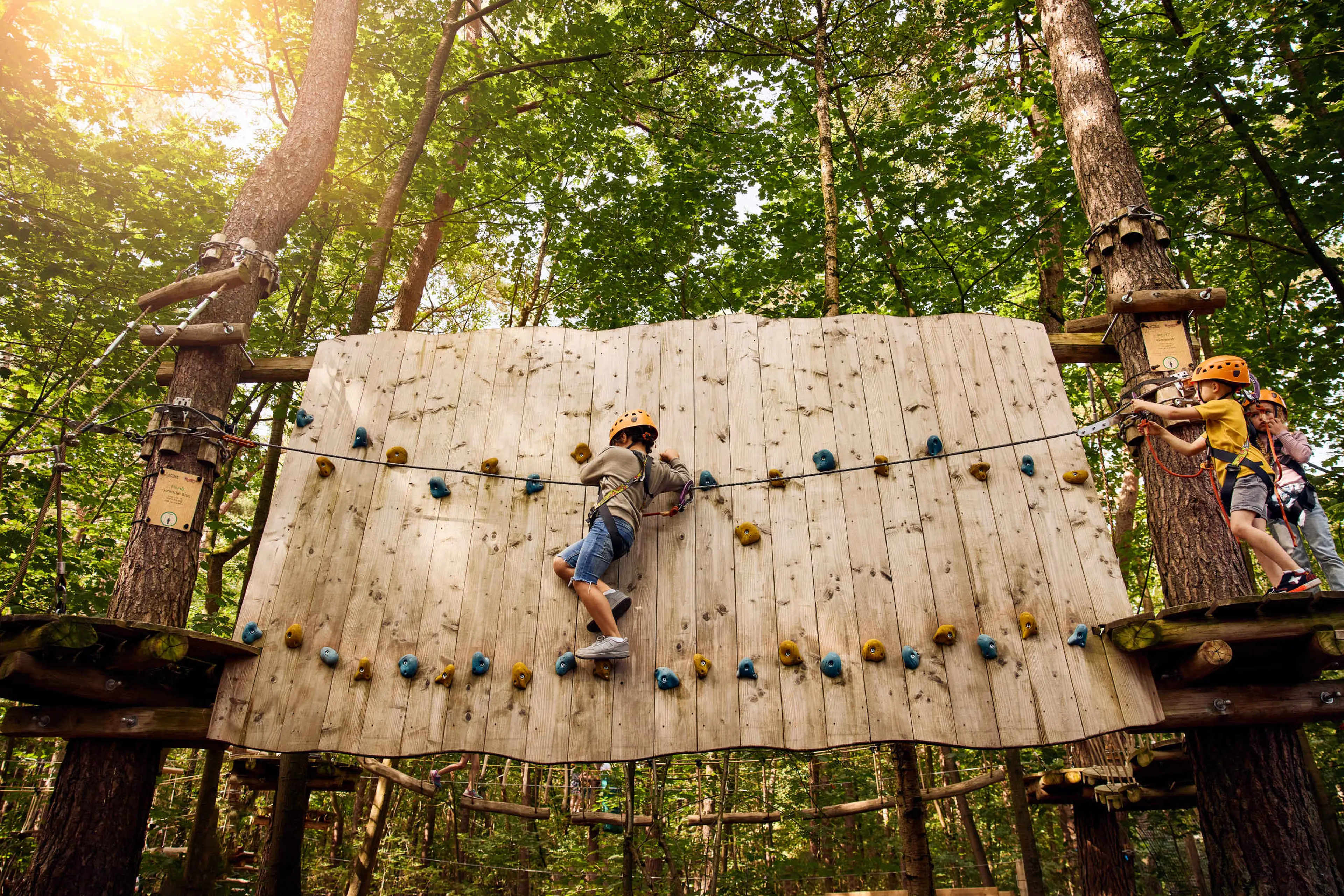 Klimmen Pico Parcours klimmuur kinderen Klimrijk Brabant