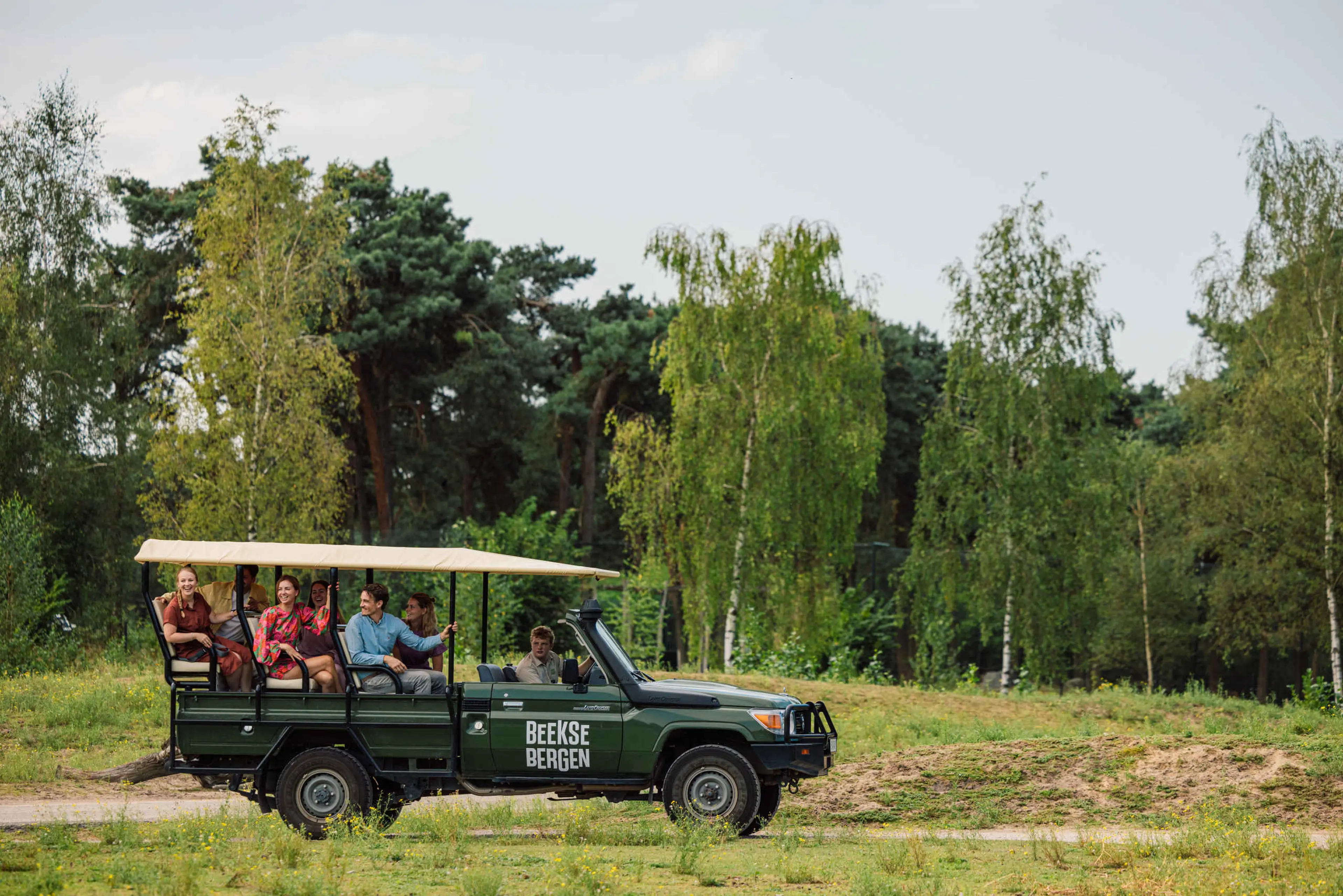 Op safari gamedrive bij Safaripark Beekse Bergen