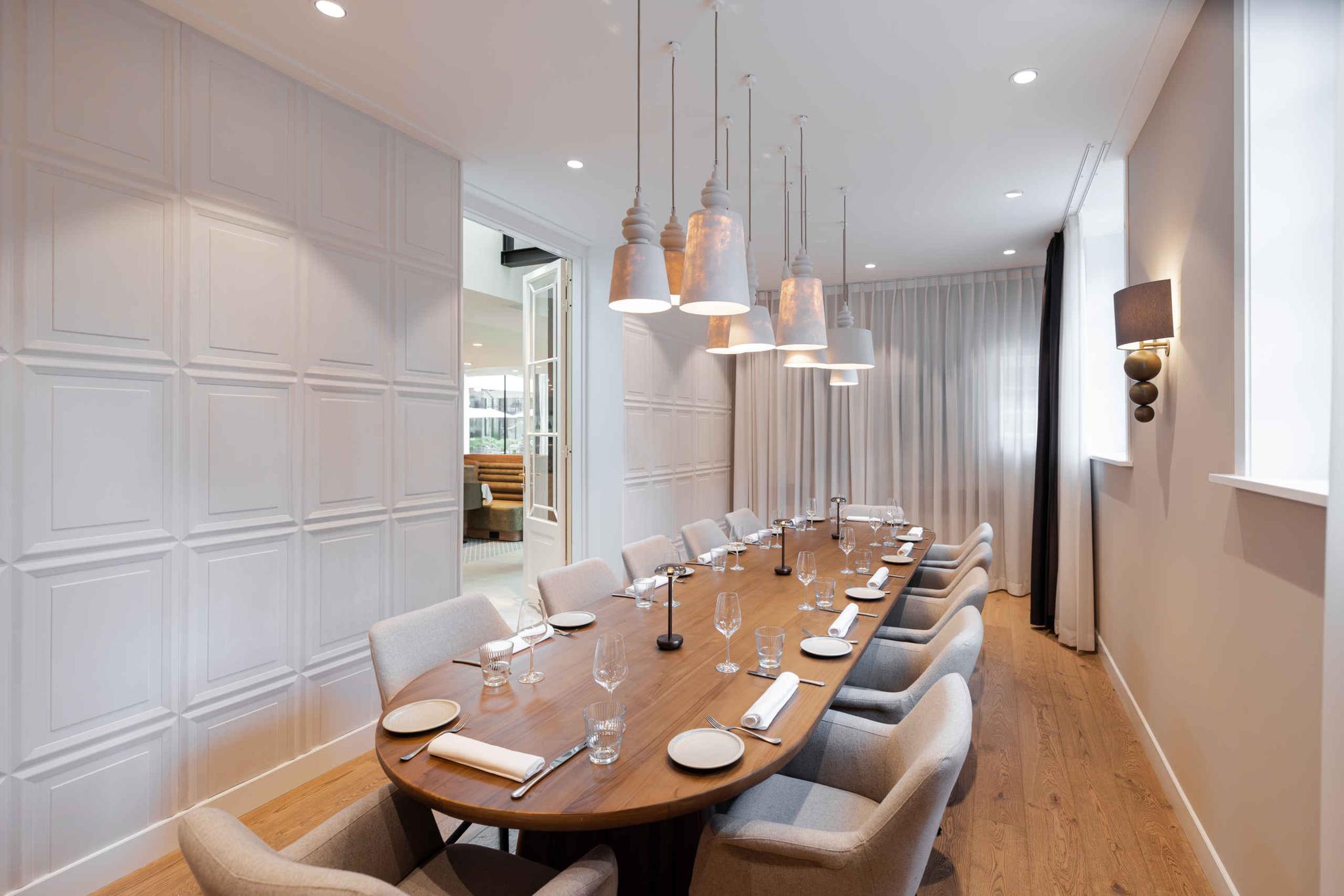 Private dining ruimte in Kasteel Steenenburg