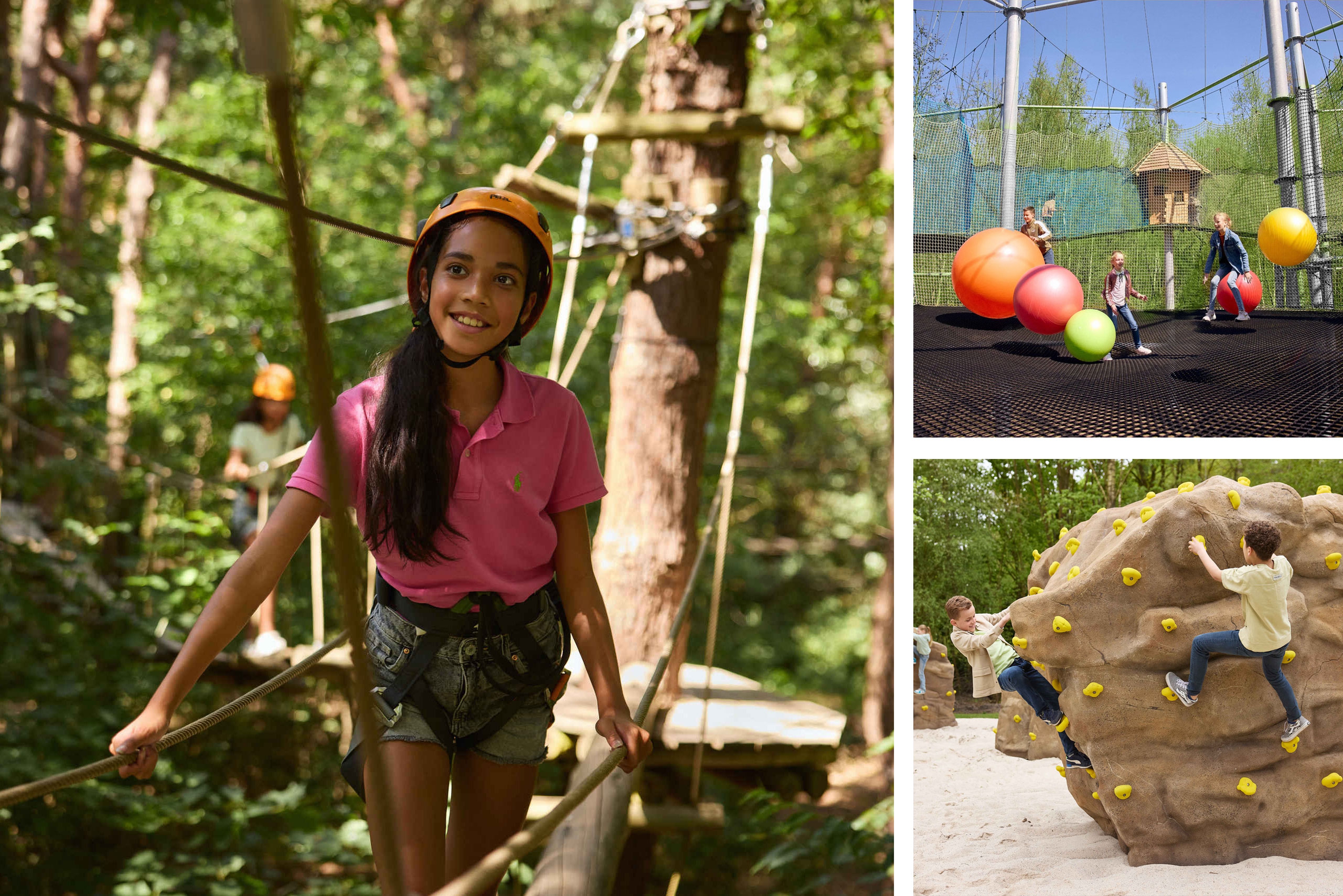 alle activiteiten van het klimavontuur t/m 12 jaar bij Klimrijk Brabant