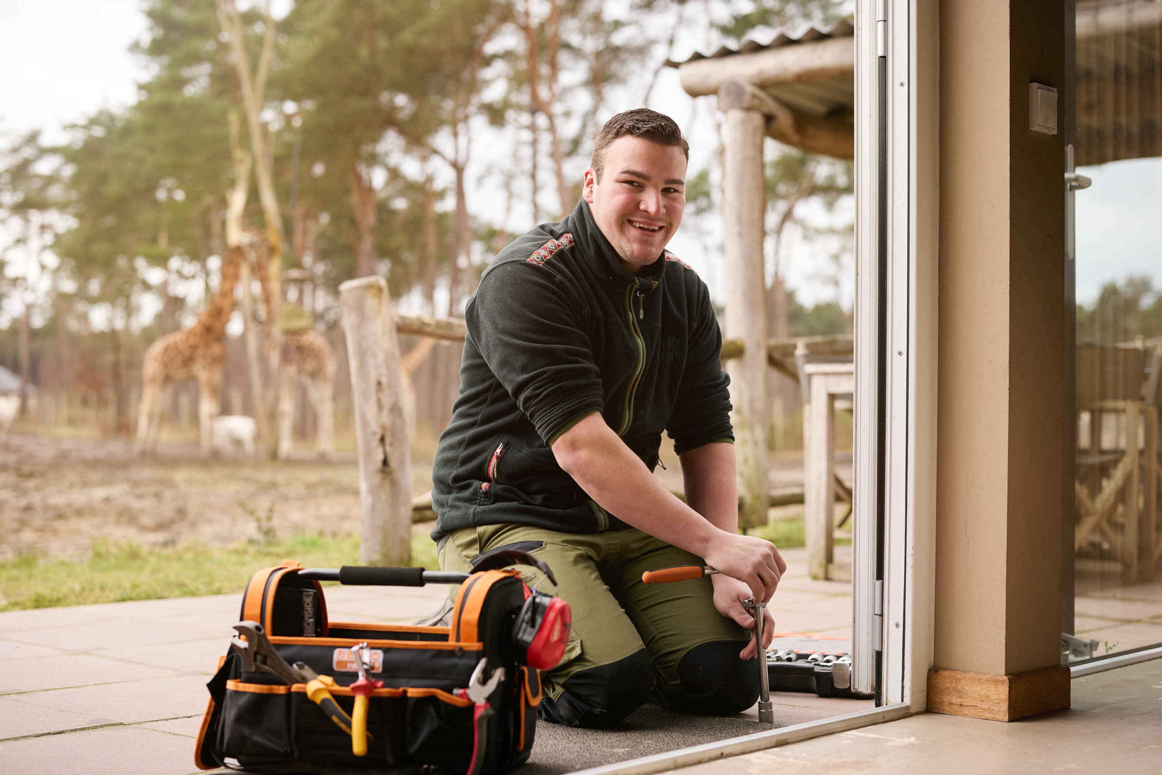 Medewerker technische dienst op Safari Resort Beekse Bergen