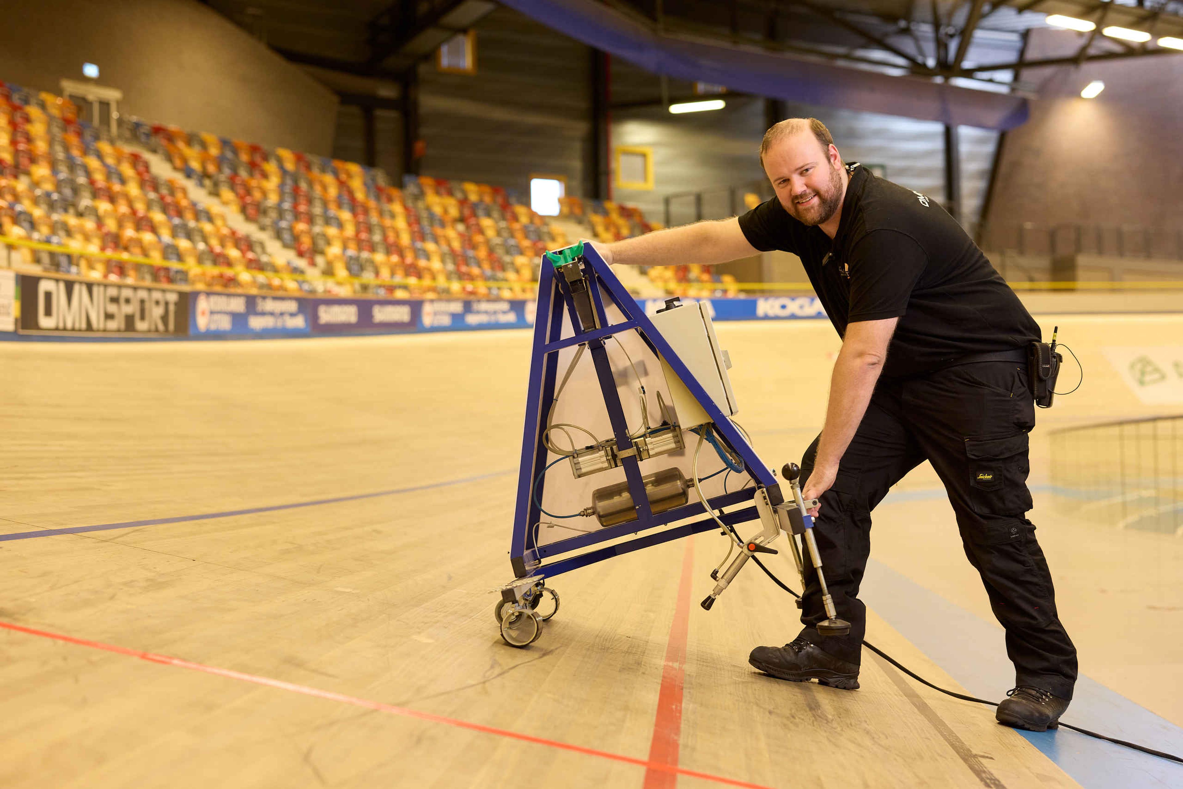 Medewerker technische dienst bij Omnisport Apeldoorn