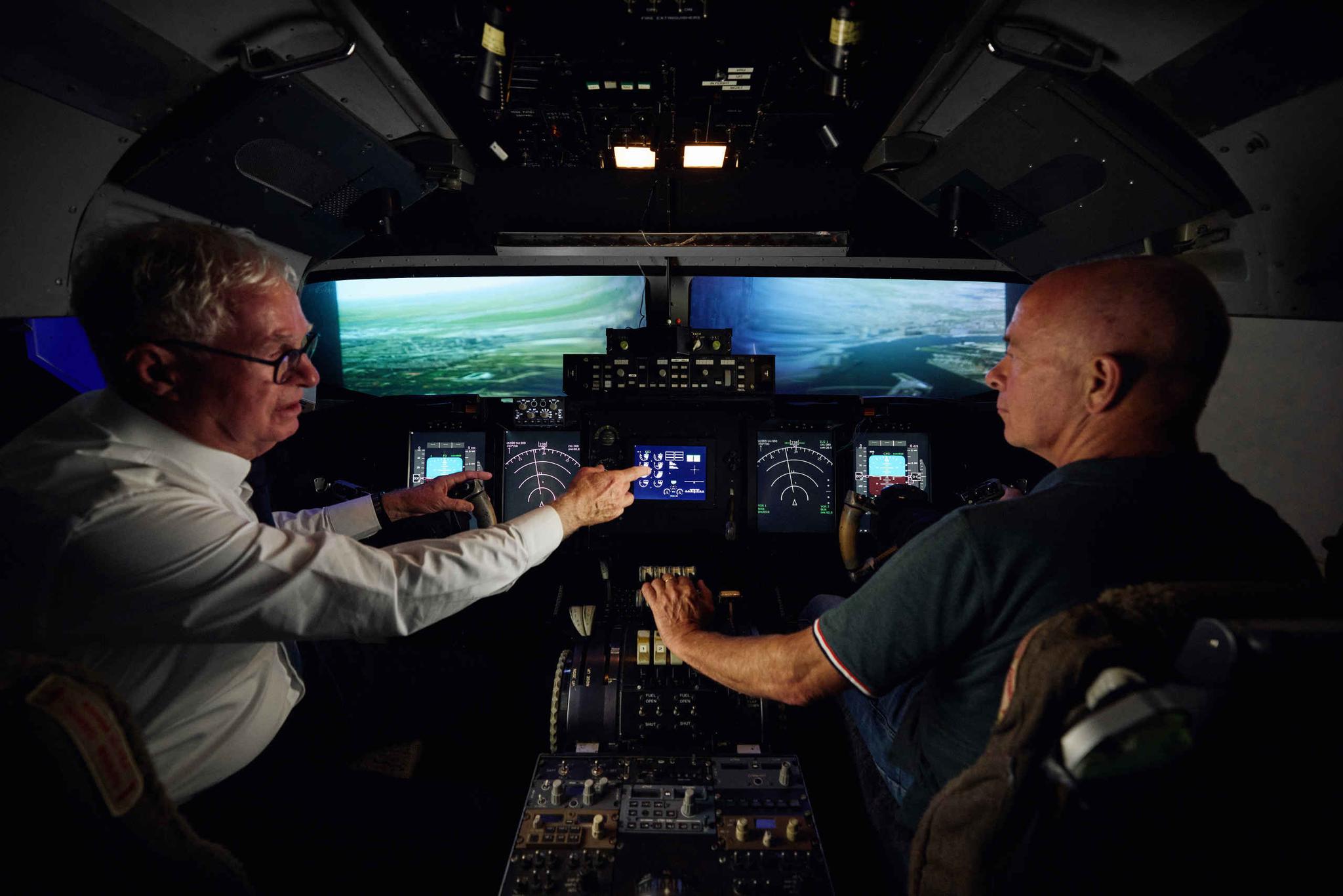Museum vluchtsimulator vliegen ouderen Luchtvaartmuseum Aviodrome