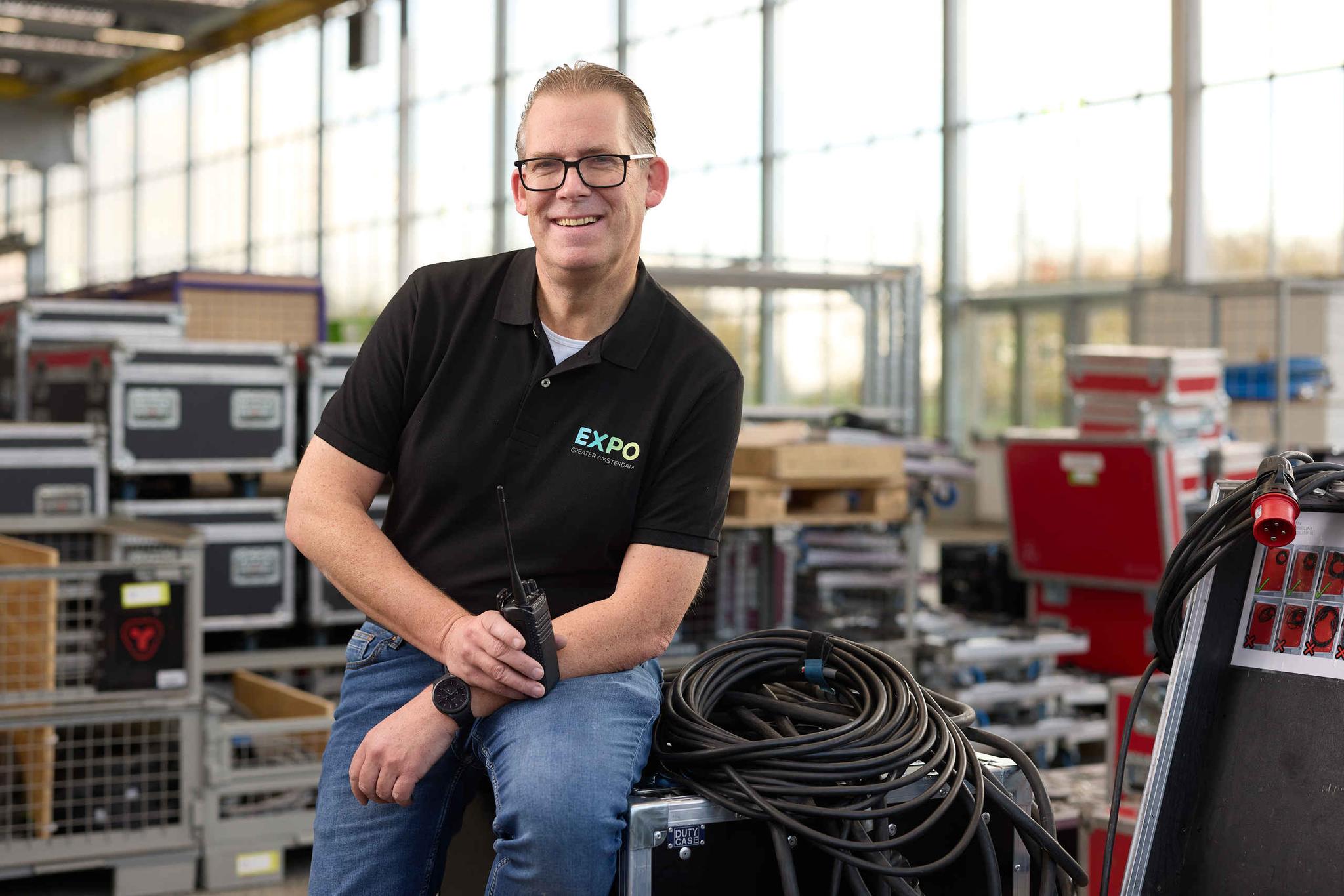 Medewerker facilitaire dienst bij EXPO Greater Amsterdam