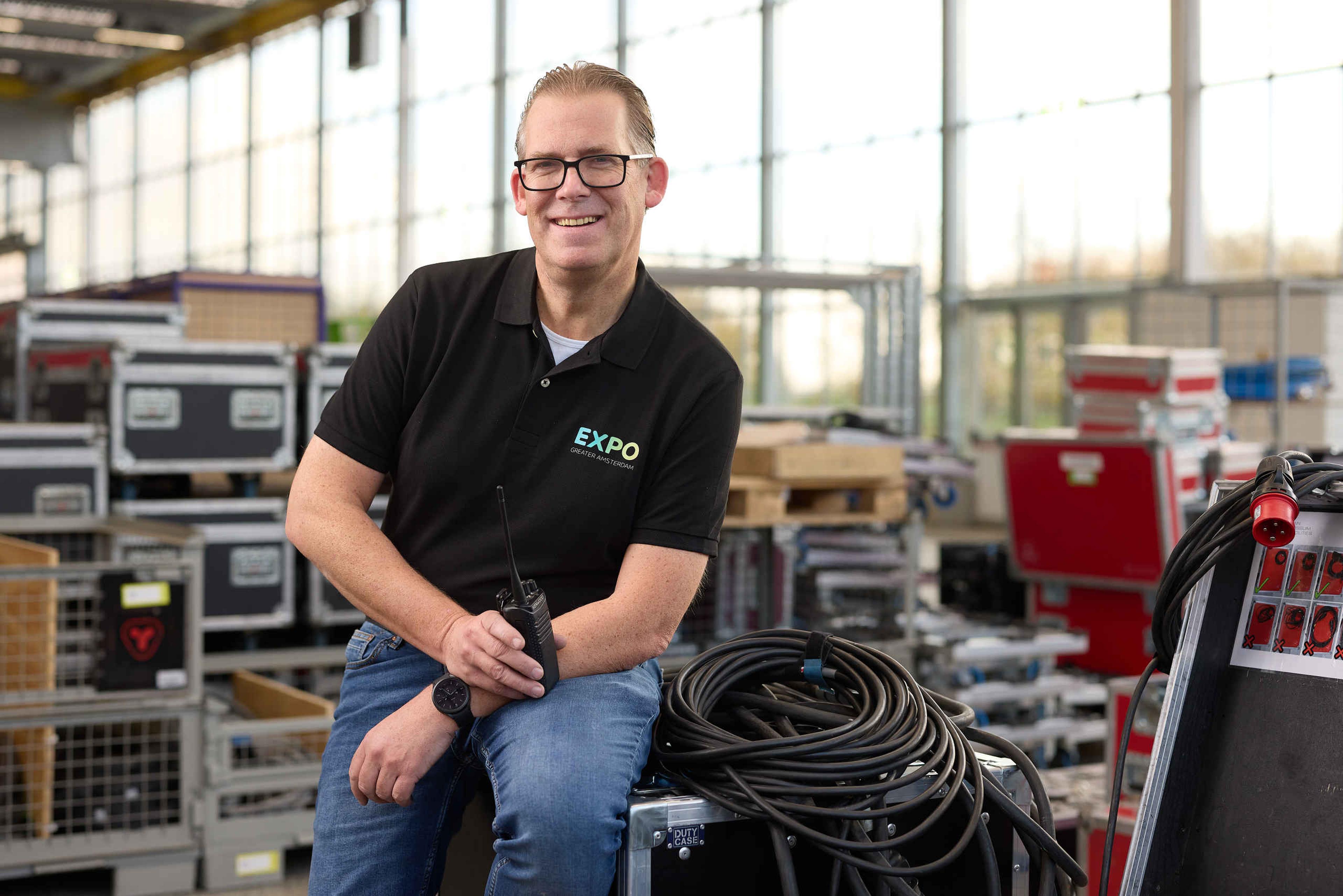 Medewerker facilitaire dienst bij EXPO Greater Amsterdam